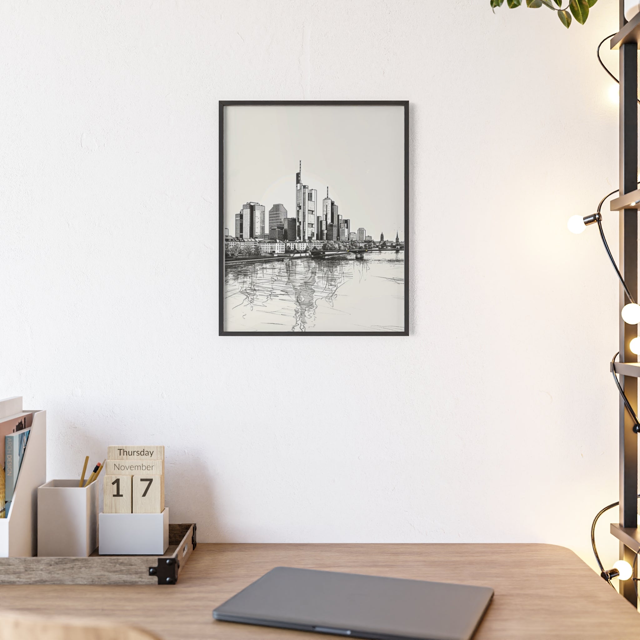 Framed Cityscape Poster