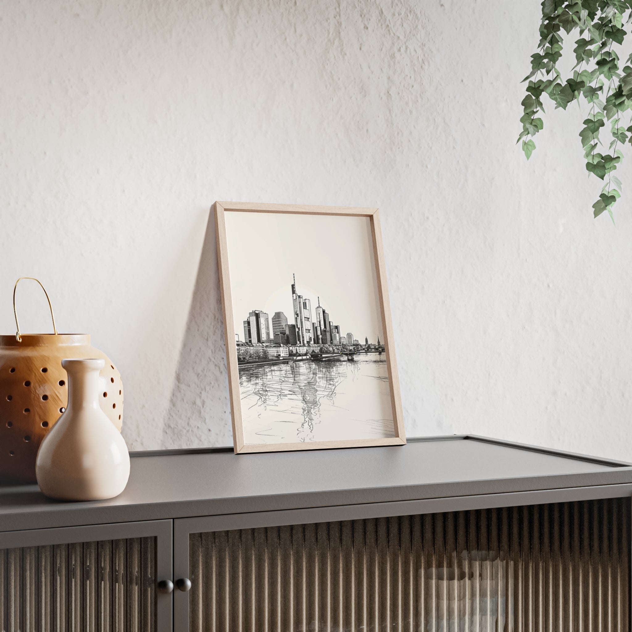 Framed Cityscape Poster