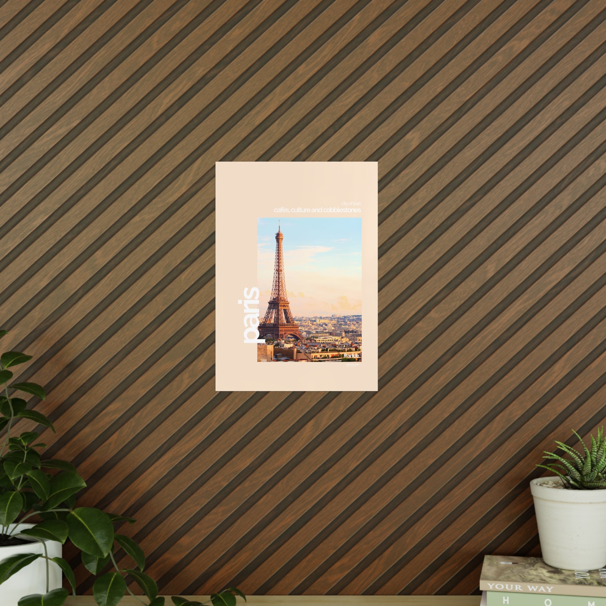 Paris Poster | Cities of the World | Wandkunst fuer Reisende, Sammler & Stadtliebhaber | Moderne Stadtdeko, Fotoposter