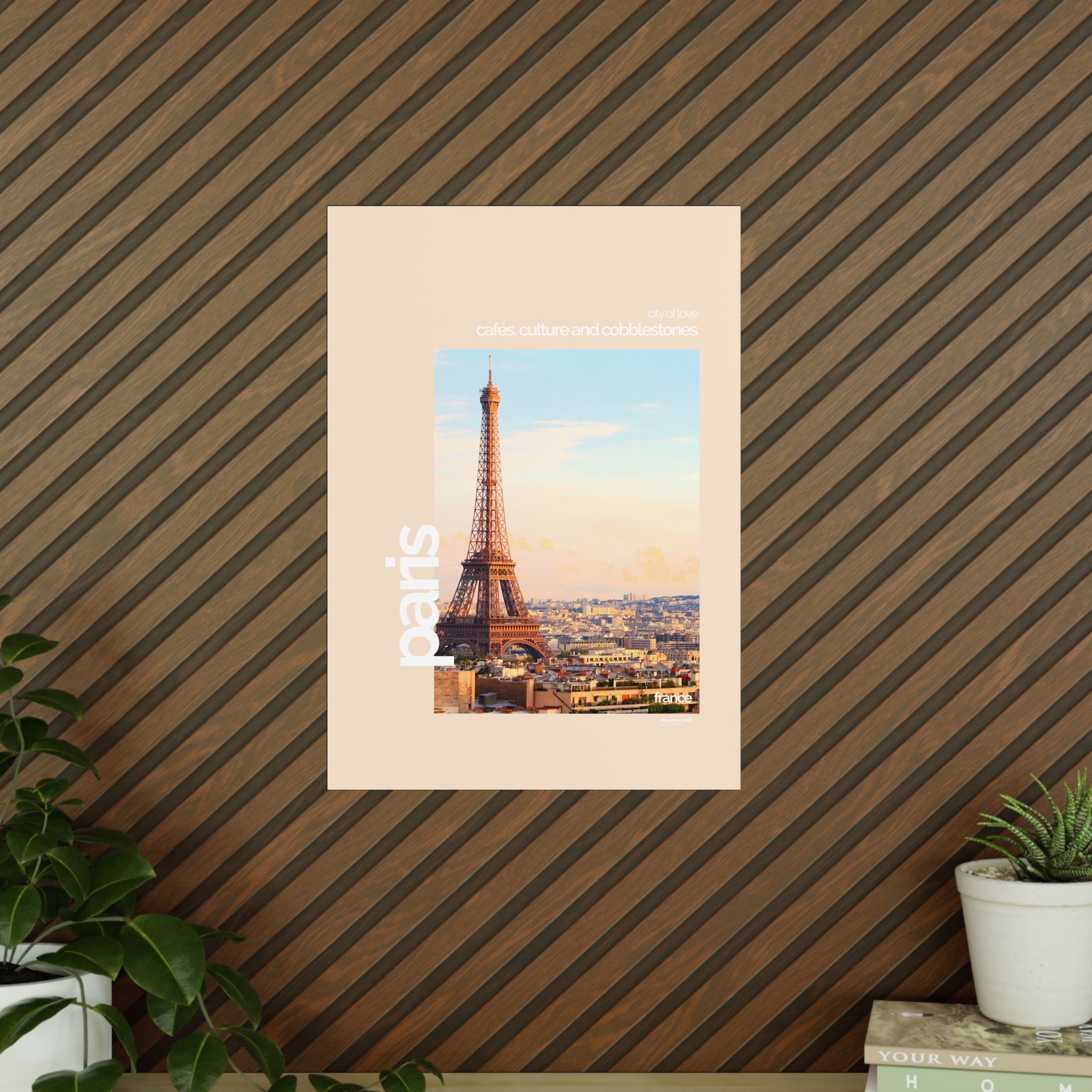 Paris Poster | Cities of the World | Wandkunst fuer Reisende, Sammler & Stadtliebhaber | Moderne Stadtdeko, Fotoposter