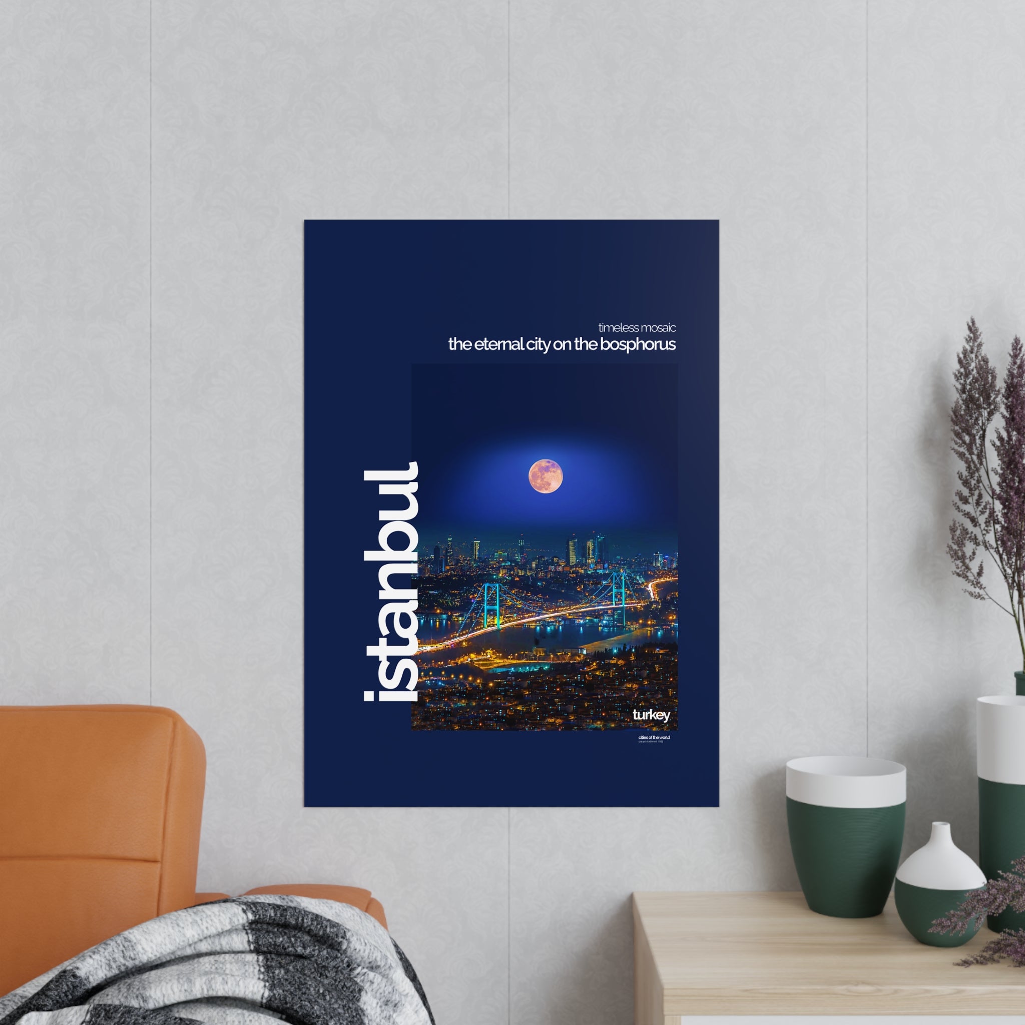 Istanbul Photopaper Poster