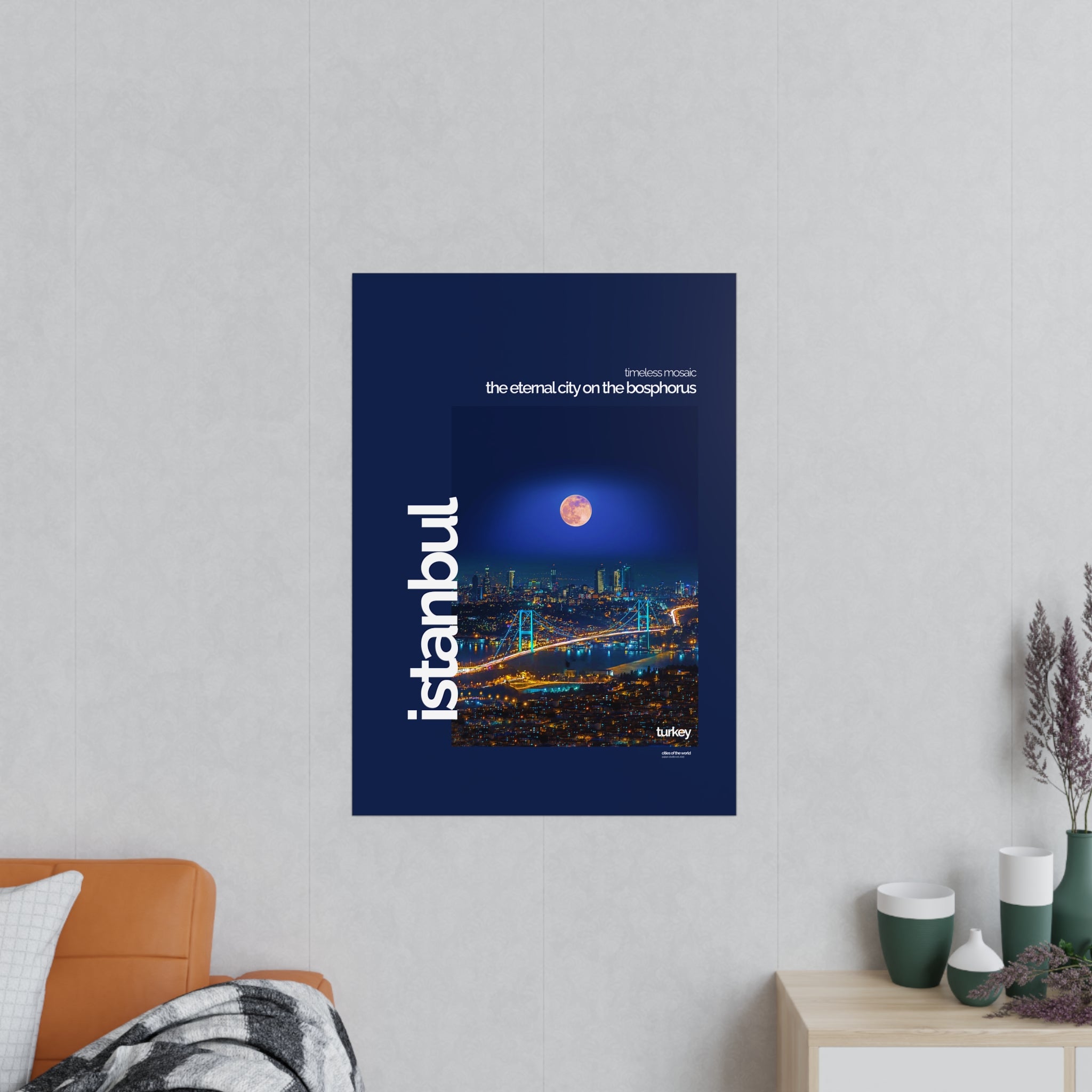 Istanbul Photopaper Poster