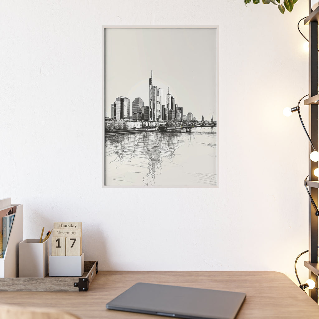 Framed Cityscape Poster