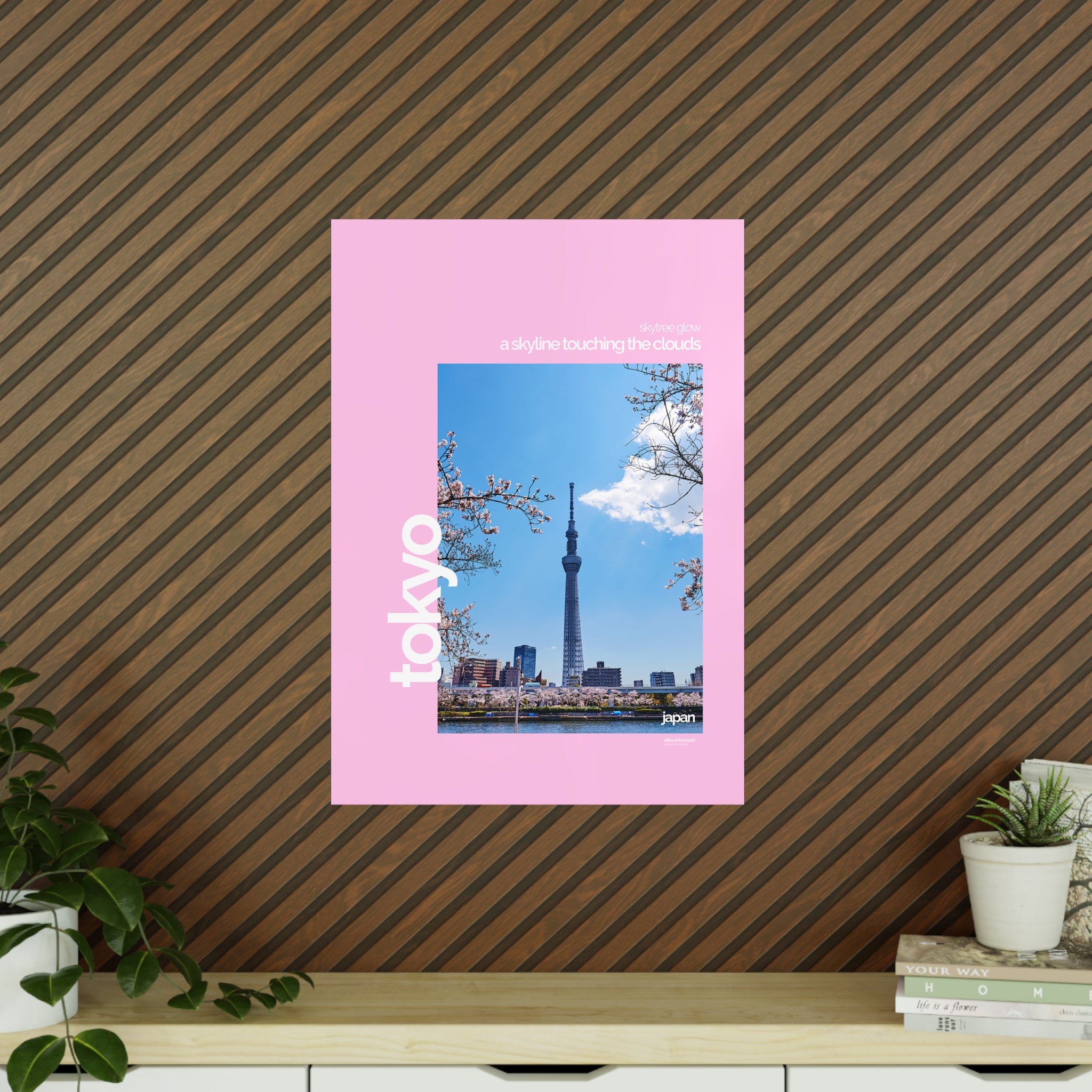 Tokyo Poster | Cities of the World | Wandkunst fuer Reisende, Sammler & Stadtliebhaber | Moderne Stadtdeko, Fotoposter