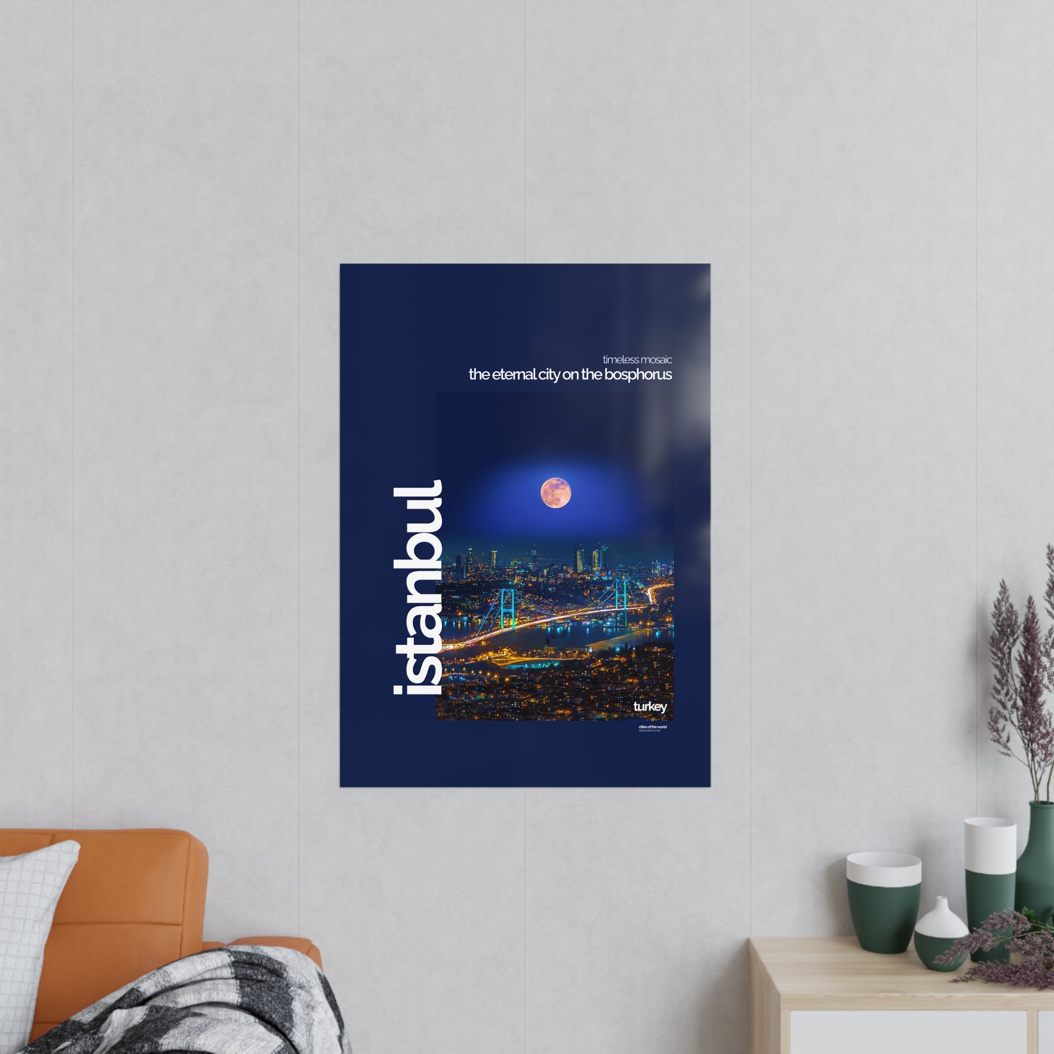 Istanbul Photopaper Poster
