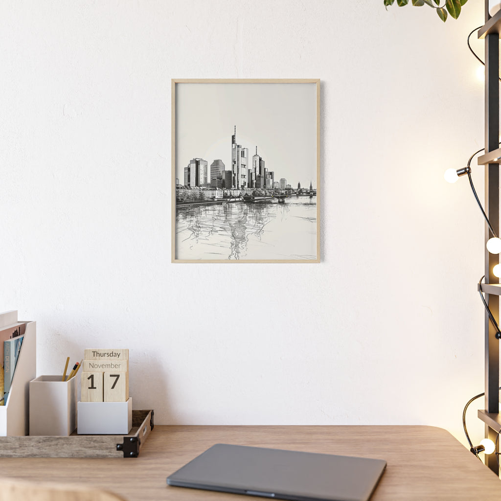 Framed Cityscape Poster