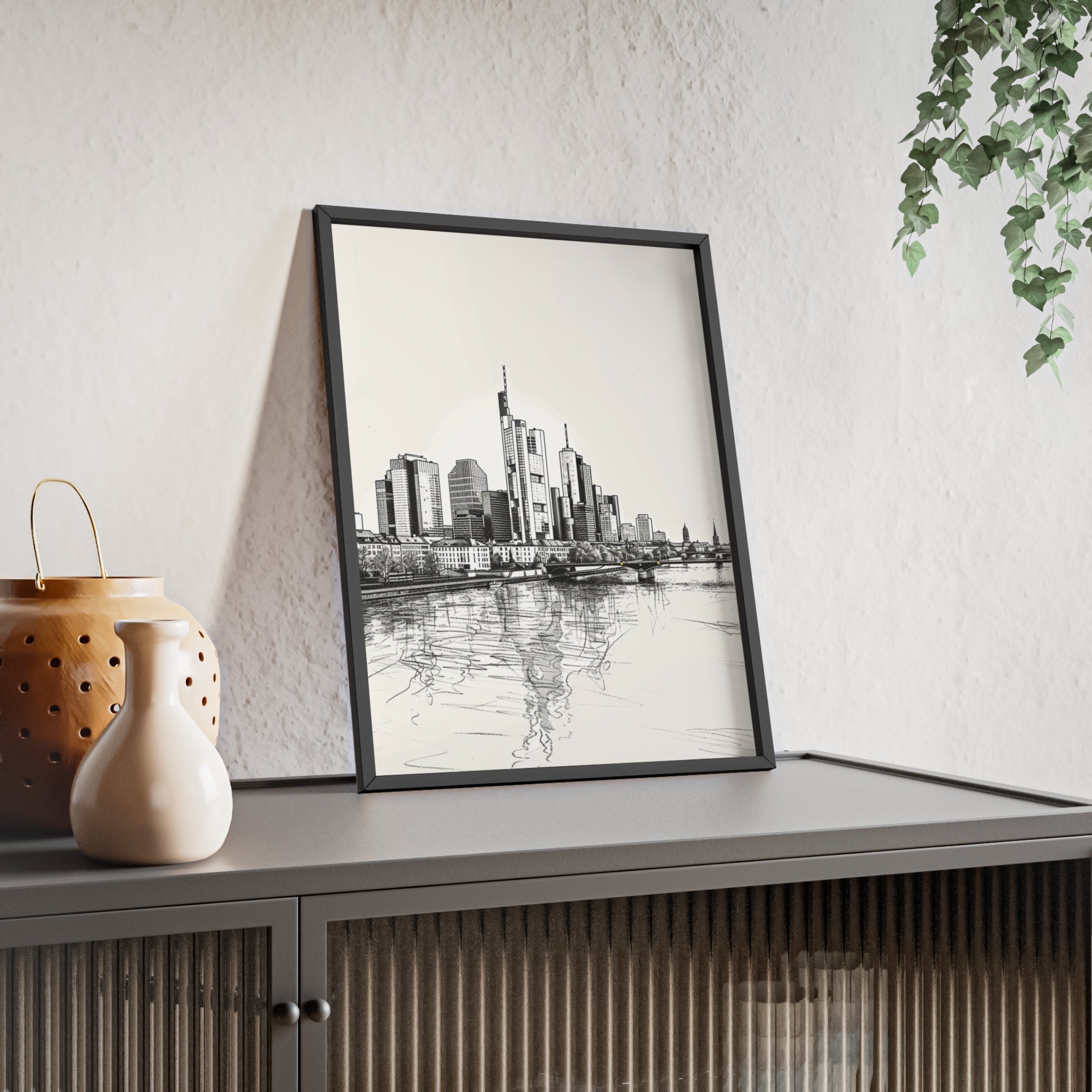 Framed Cityscape Poster