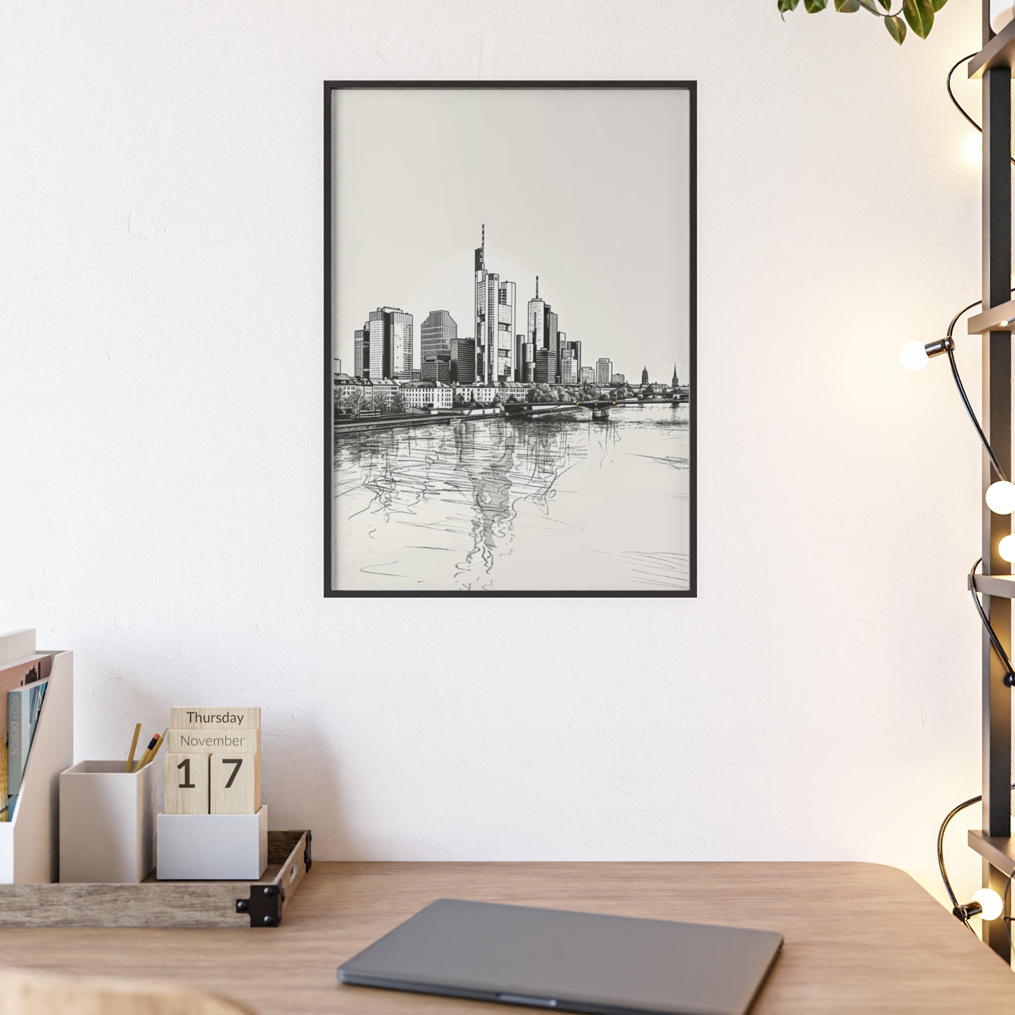 Framed Cityscape Poster