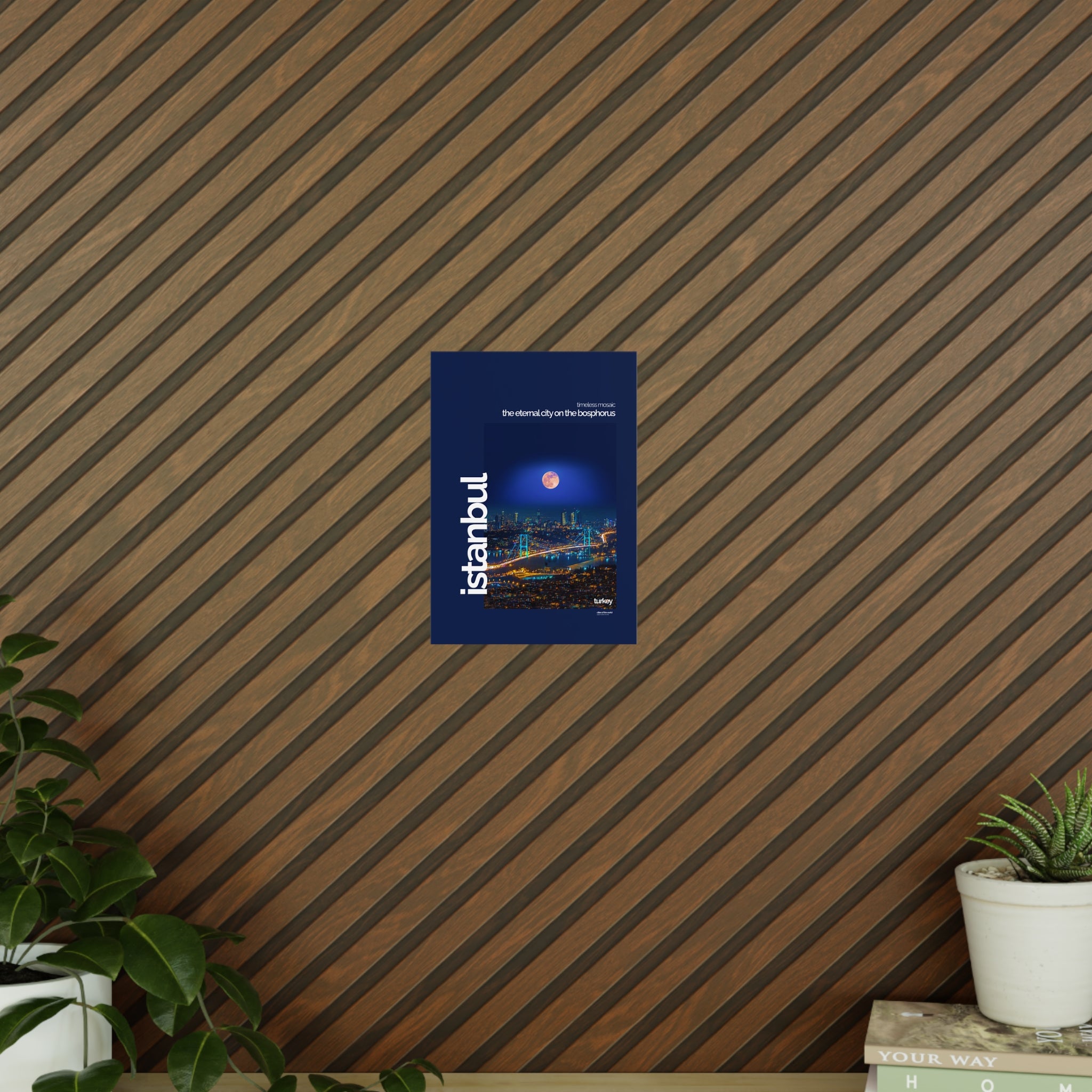 Istanbul Photopaper Poster