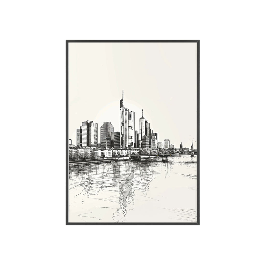 Framed Cityscape Poster