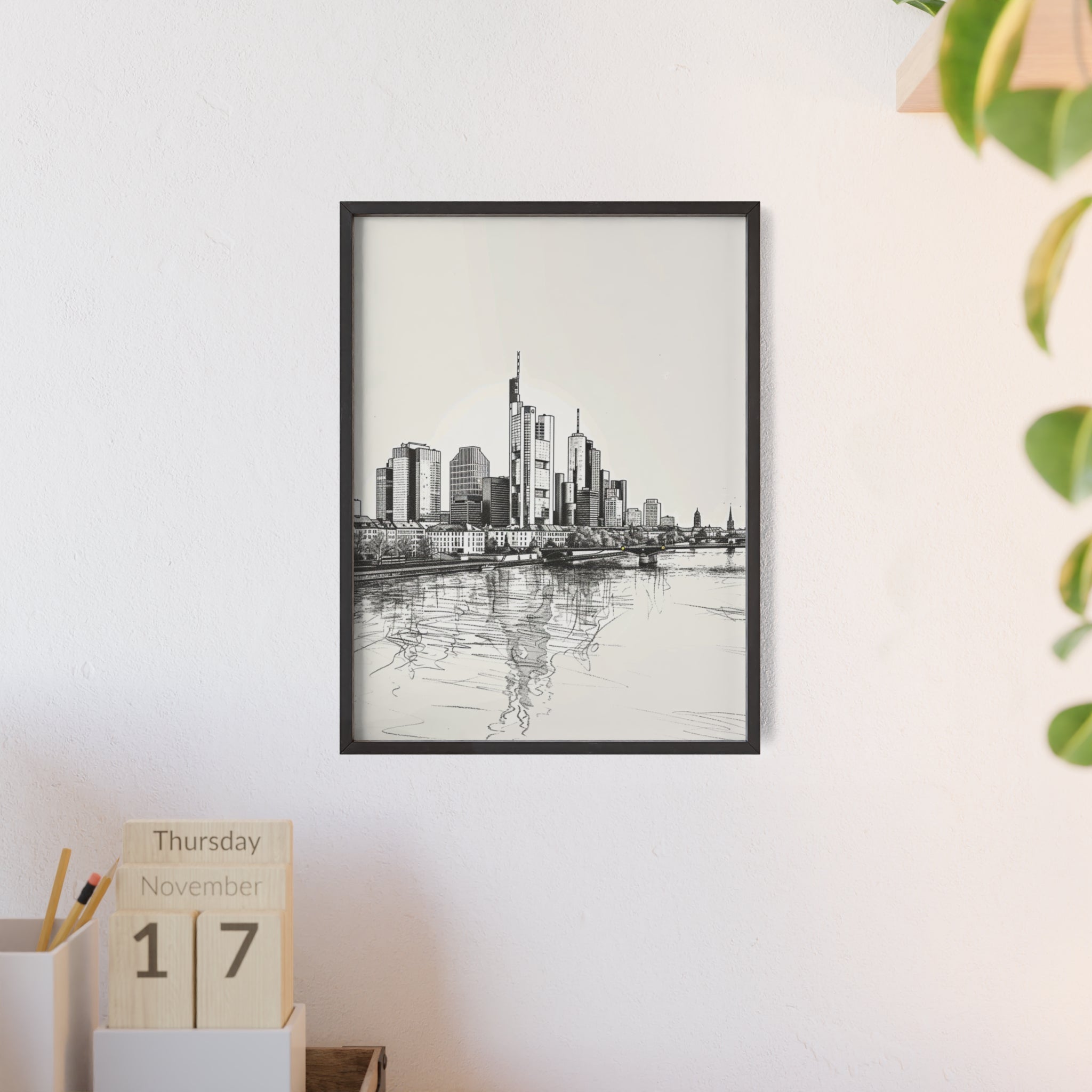 Framed Cityscape Poster