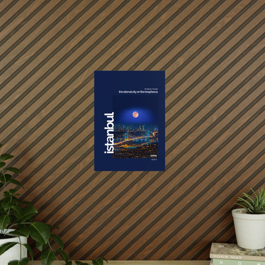 Istanbul Photopaper Poster