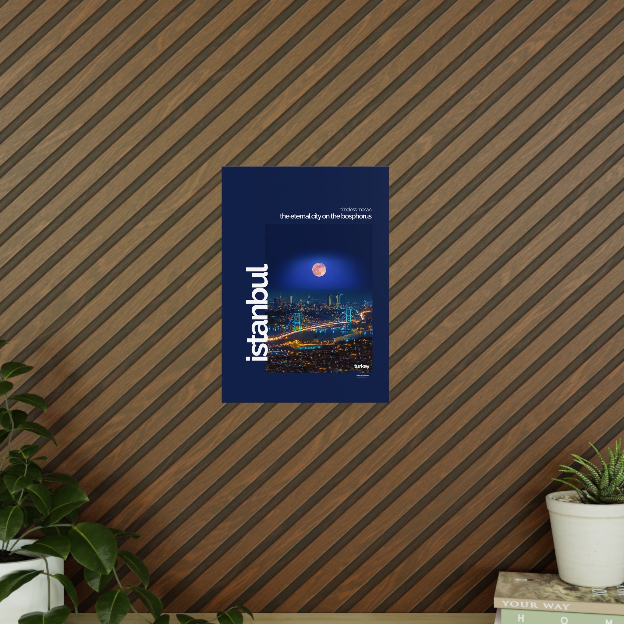 Istanbul Photopaper Poster