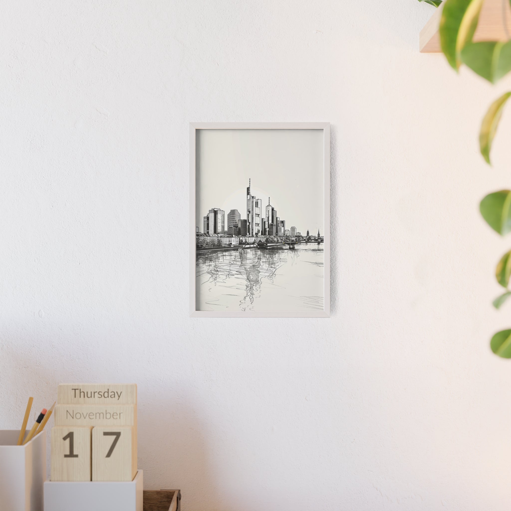 Framed Cityscape Poster