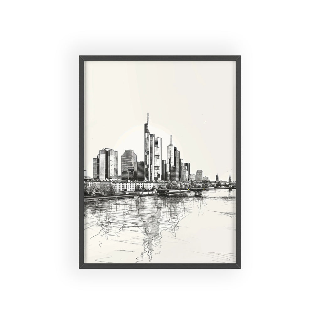 Framed Cityscape Poster
