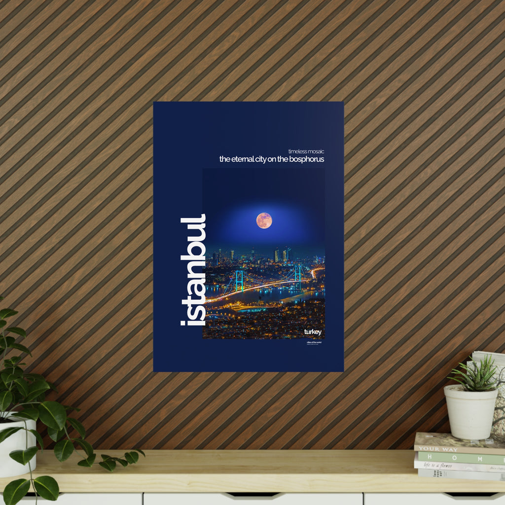 Istanbul Photopaper Poster