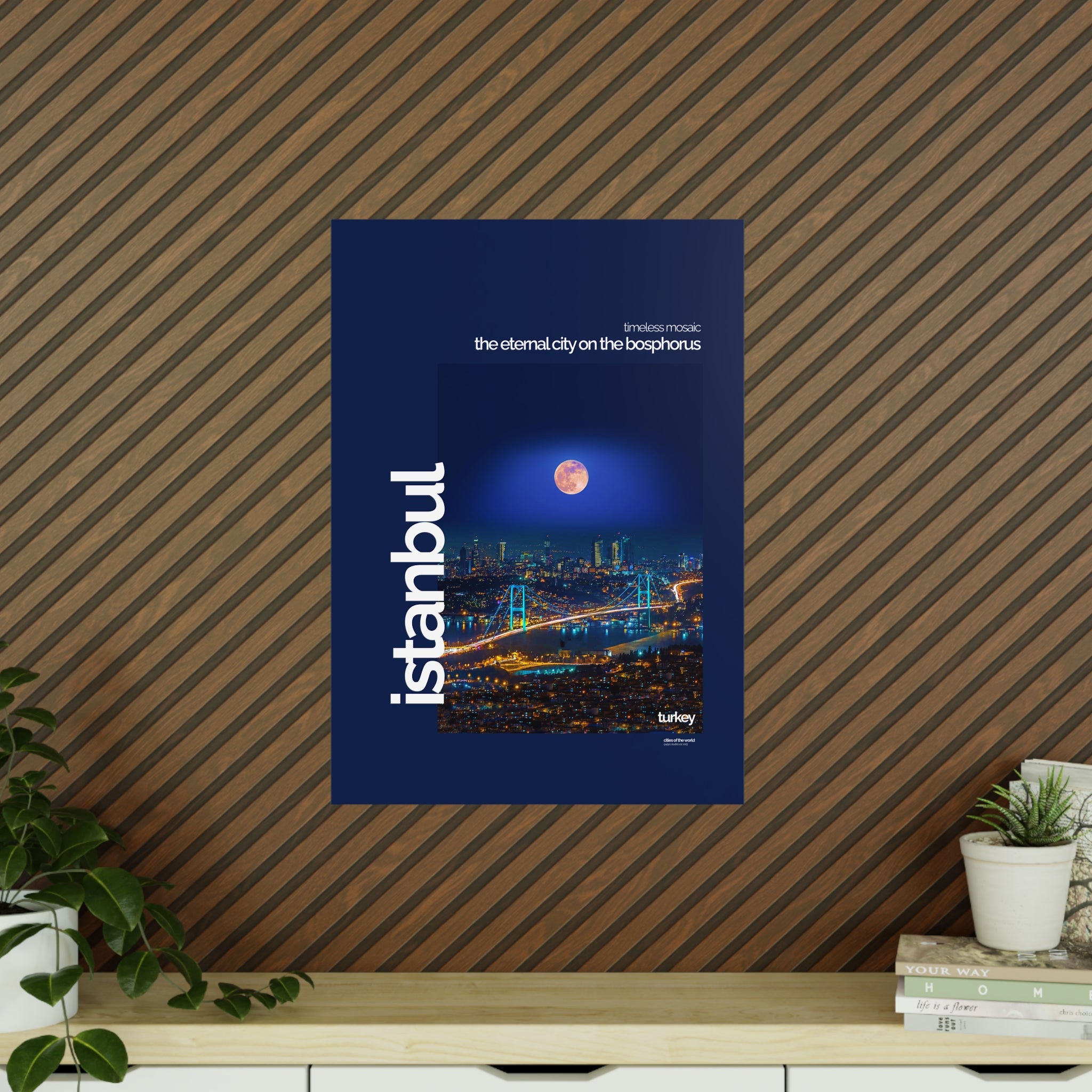 Istanbul Photopaper Poster