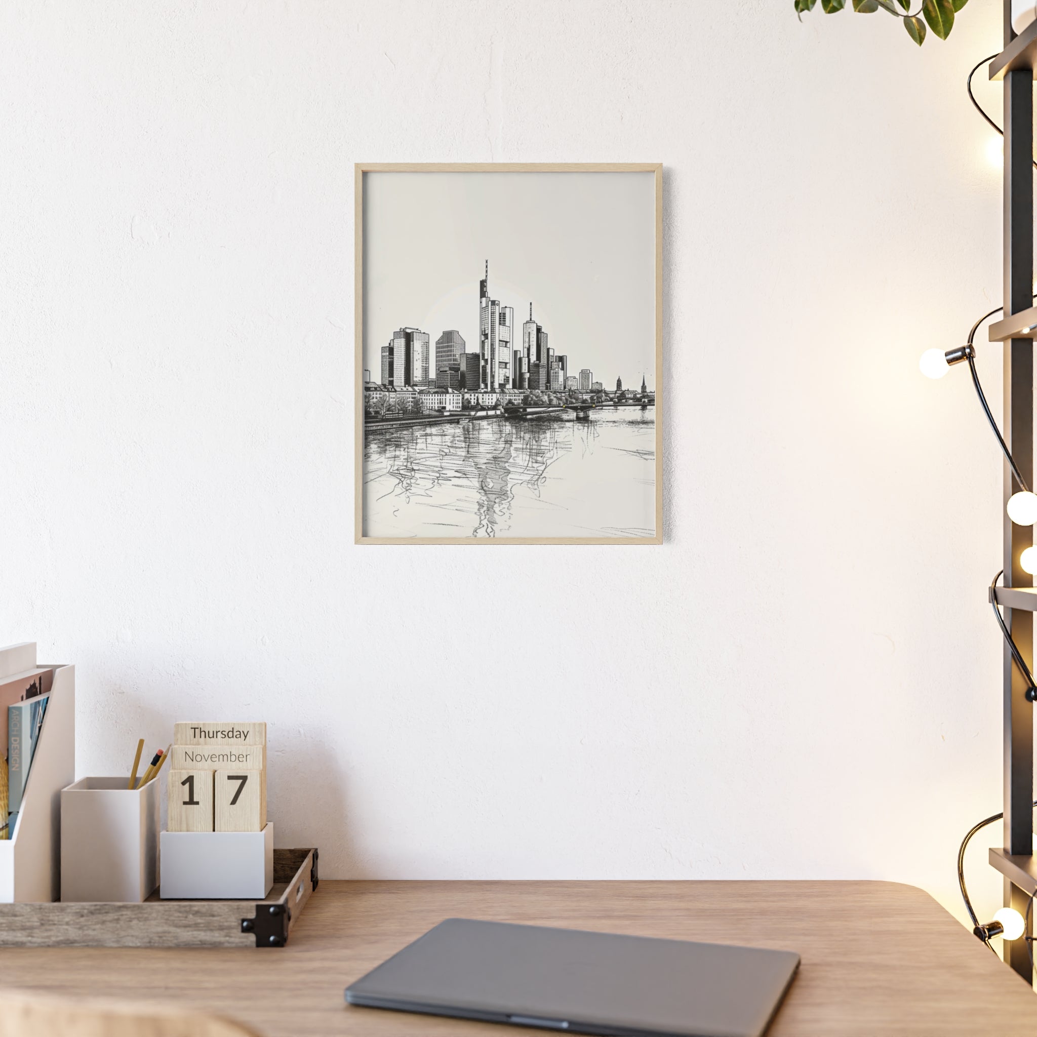Framed Cityscape Poster