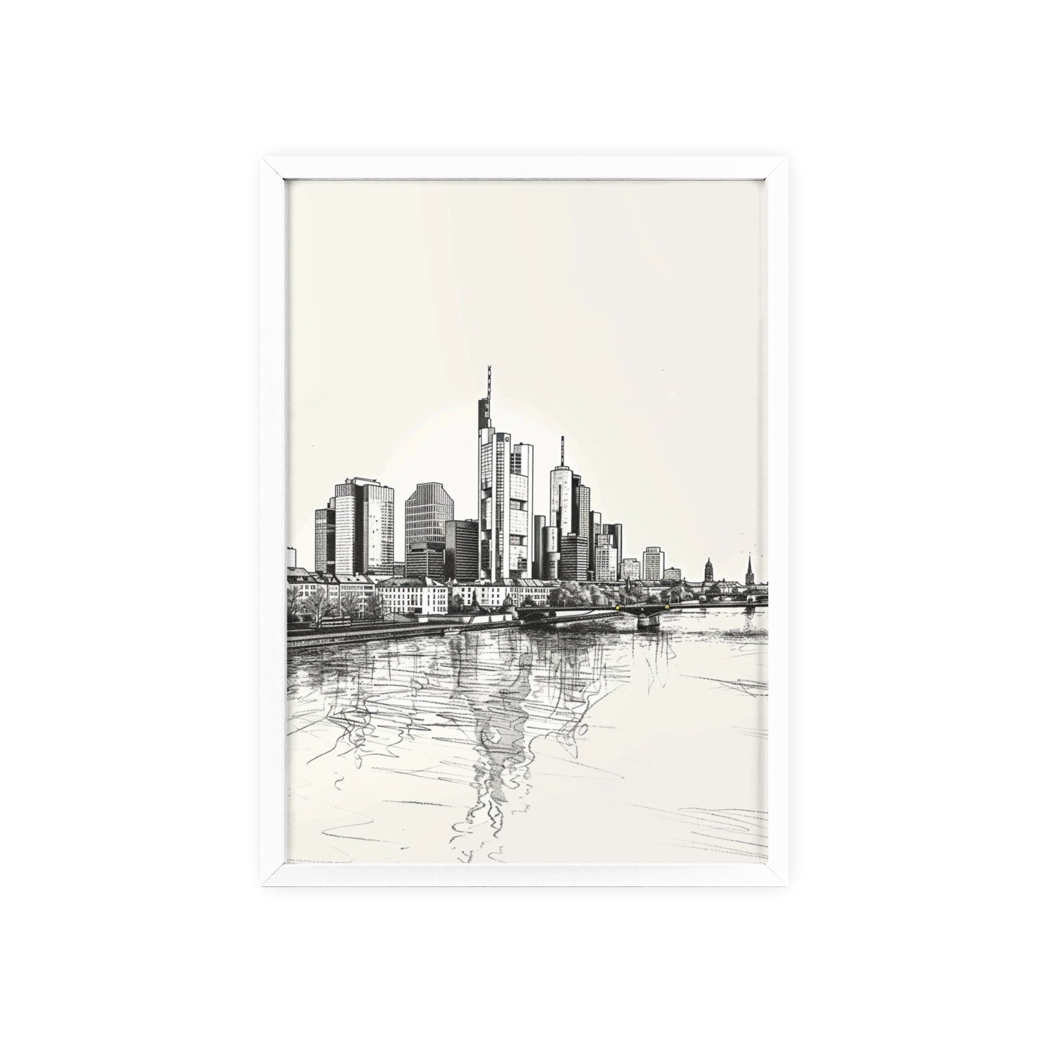 Framed Cityscape Poster