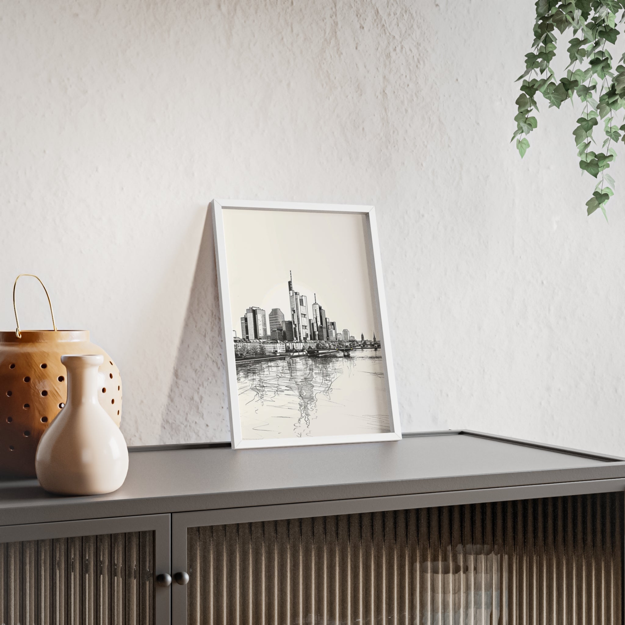 Framed Cityscape Poster