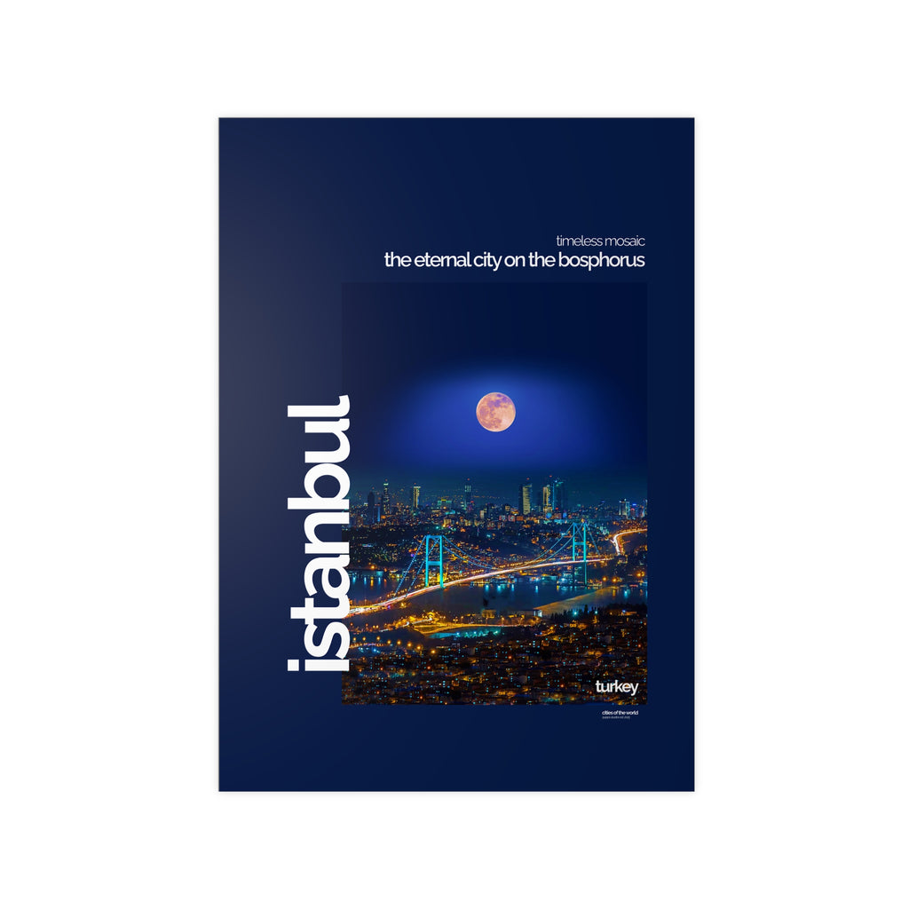 Istanbul Photopaper Poster