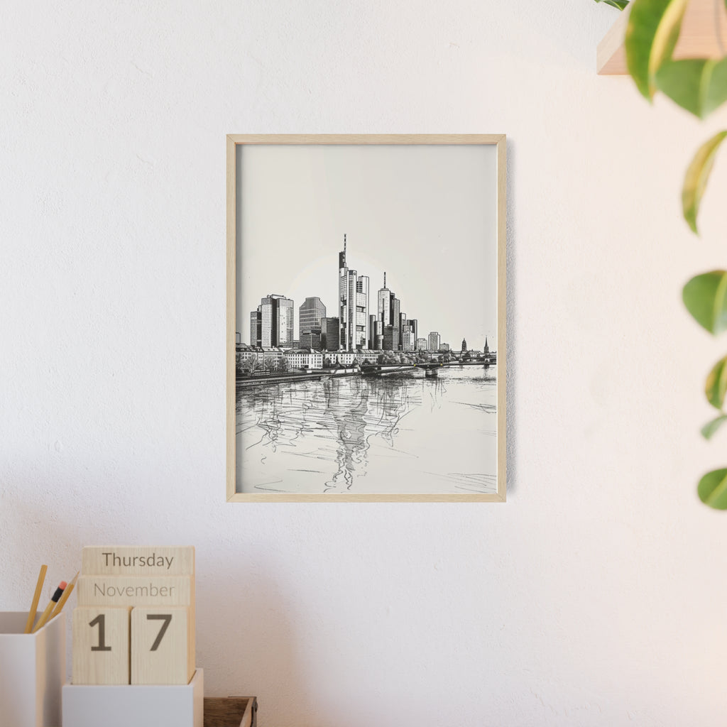 Framed Cityscape Poster