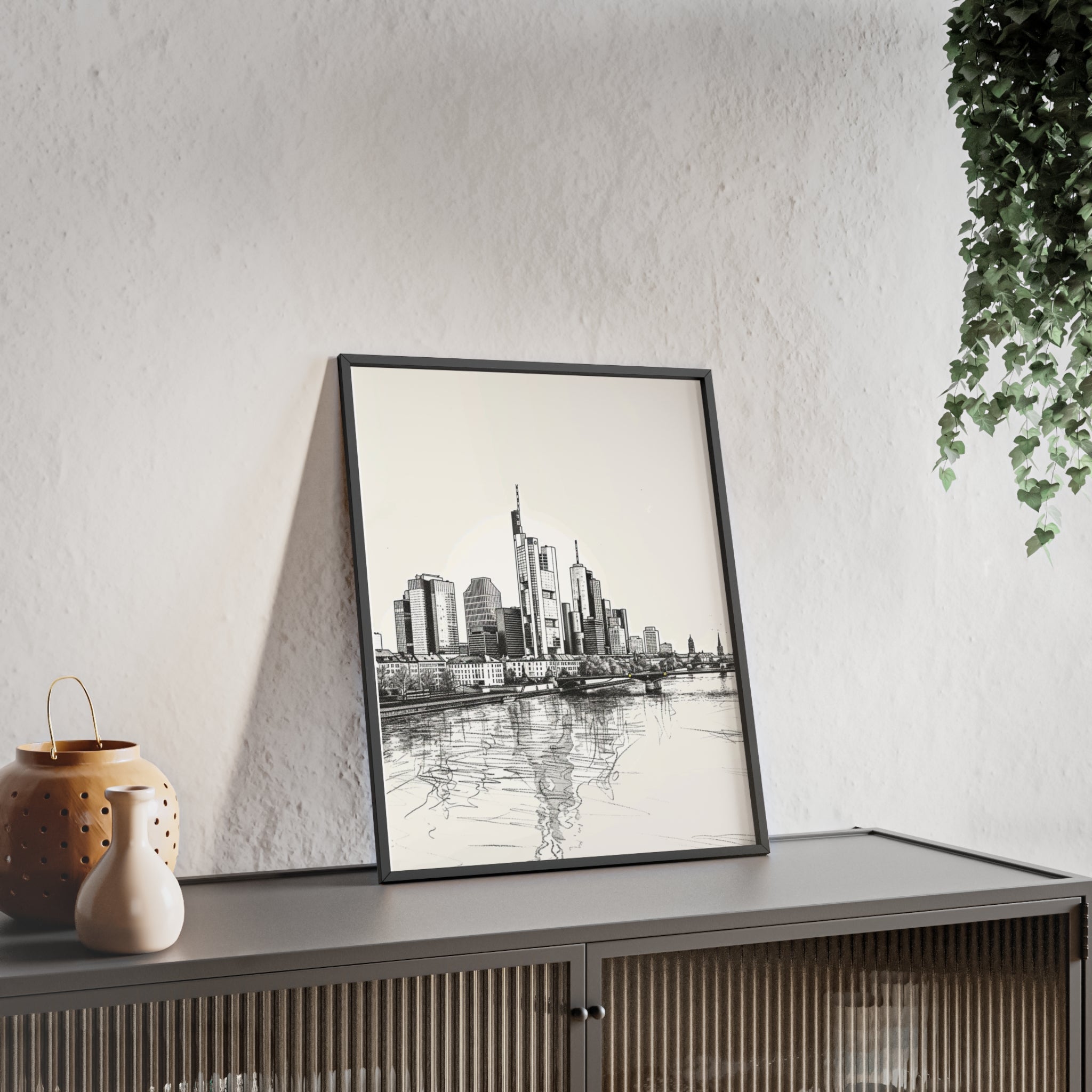 Framed Cityscape Poster