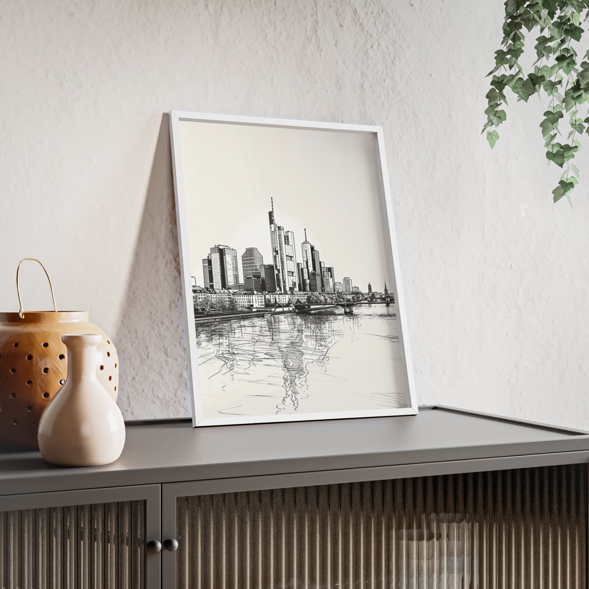 Framed Cityscape Poster
