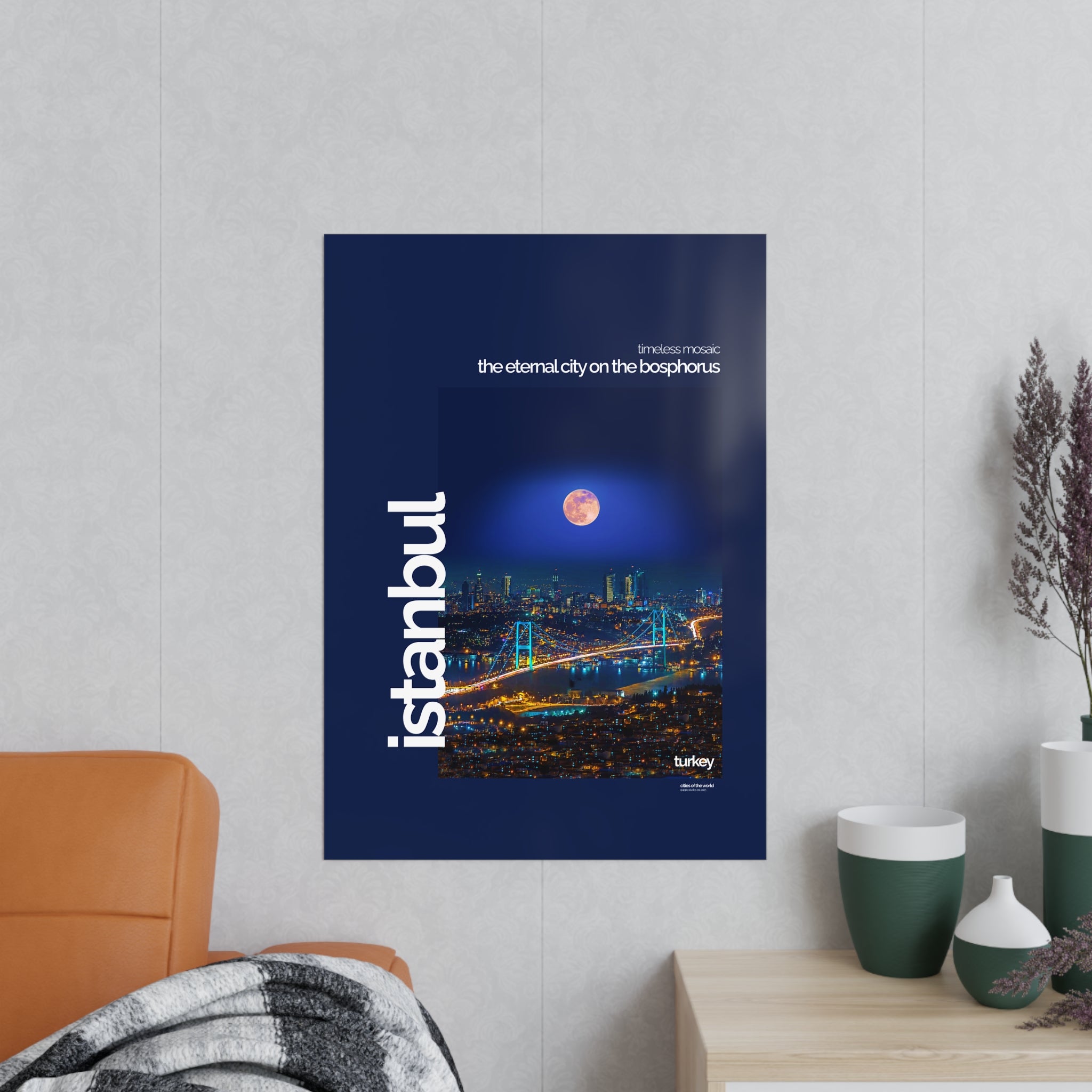 Istanbul Photopaper Poster