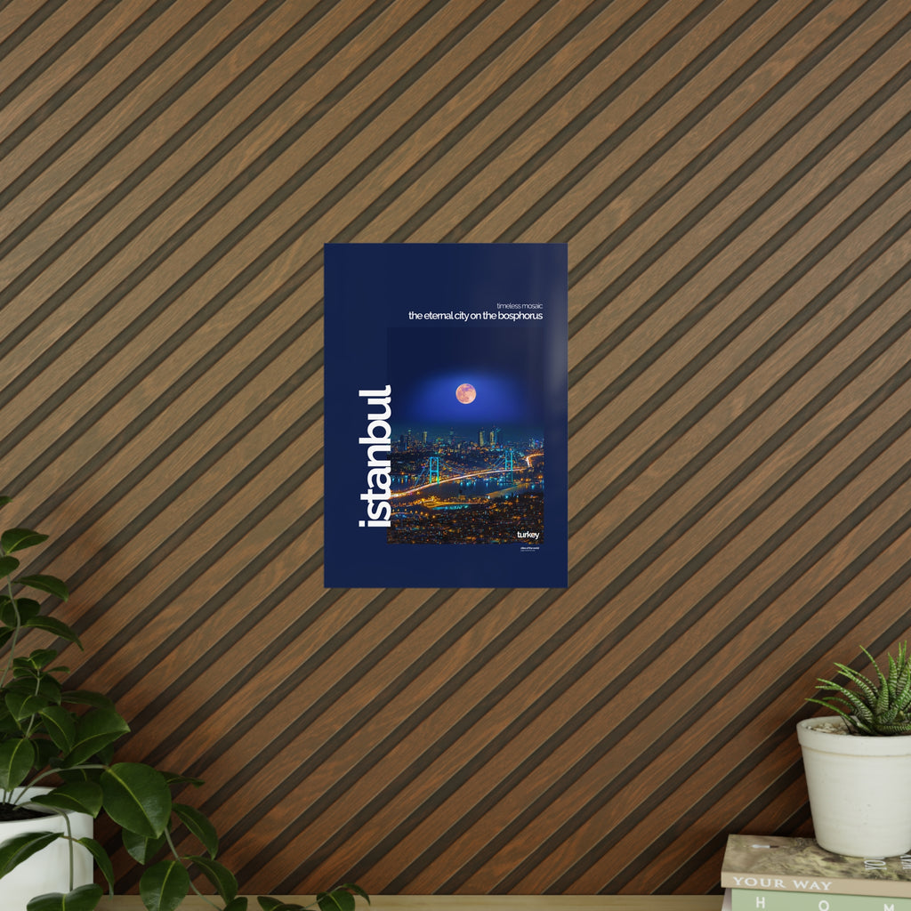 Istanbul Photopaper Poster