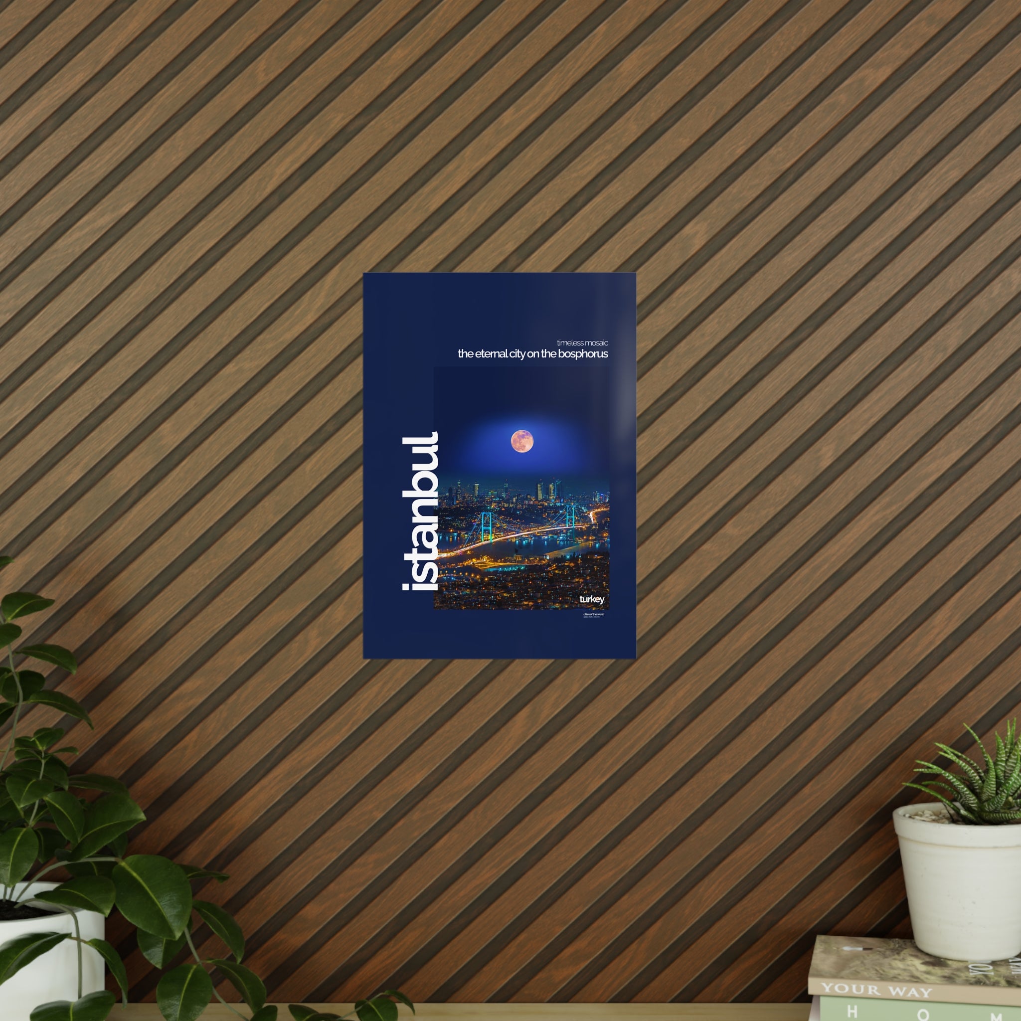 Istanbul Photopaper Poster