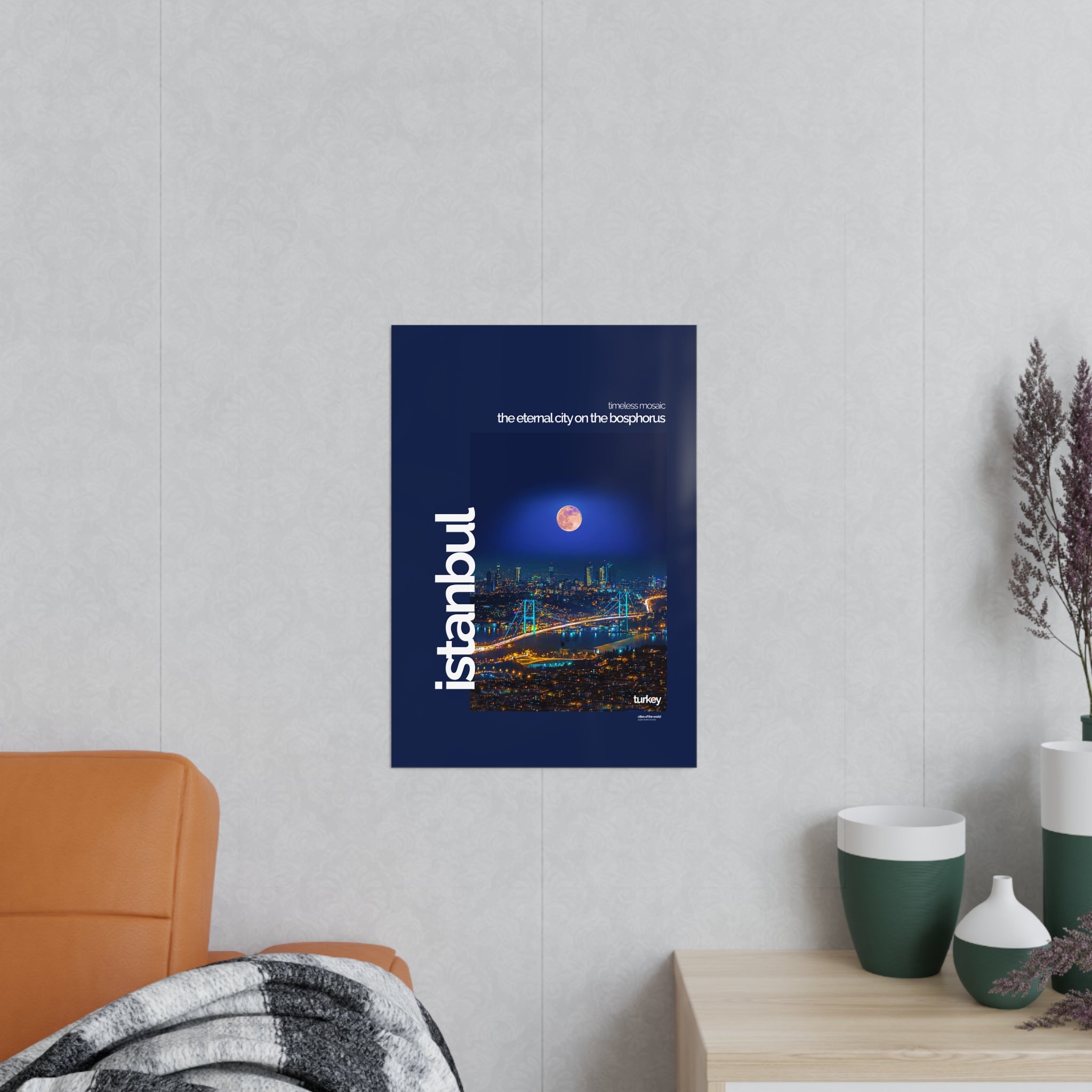 Istanbul Photopaper Poster