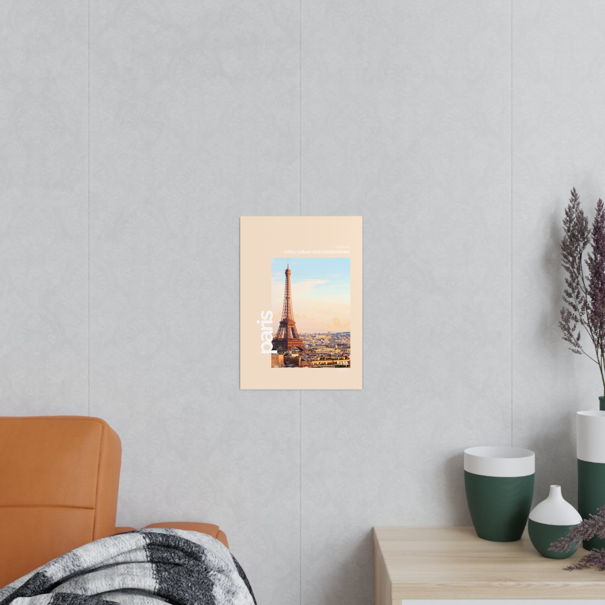 Paris Poster | Cities of the World | Wandkunst fuer Reisende, Sammler & Stadtliebhaber | Moderne Stadtdeko, Fotoposter