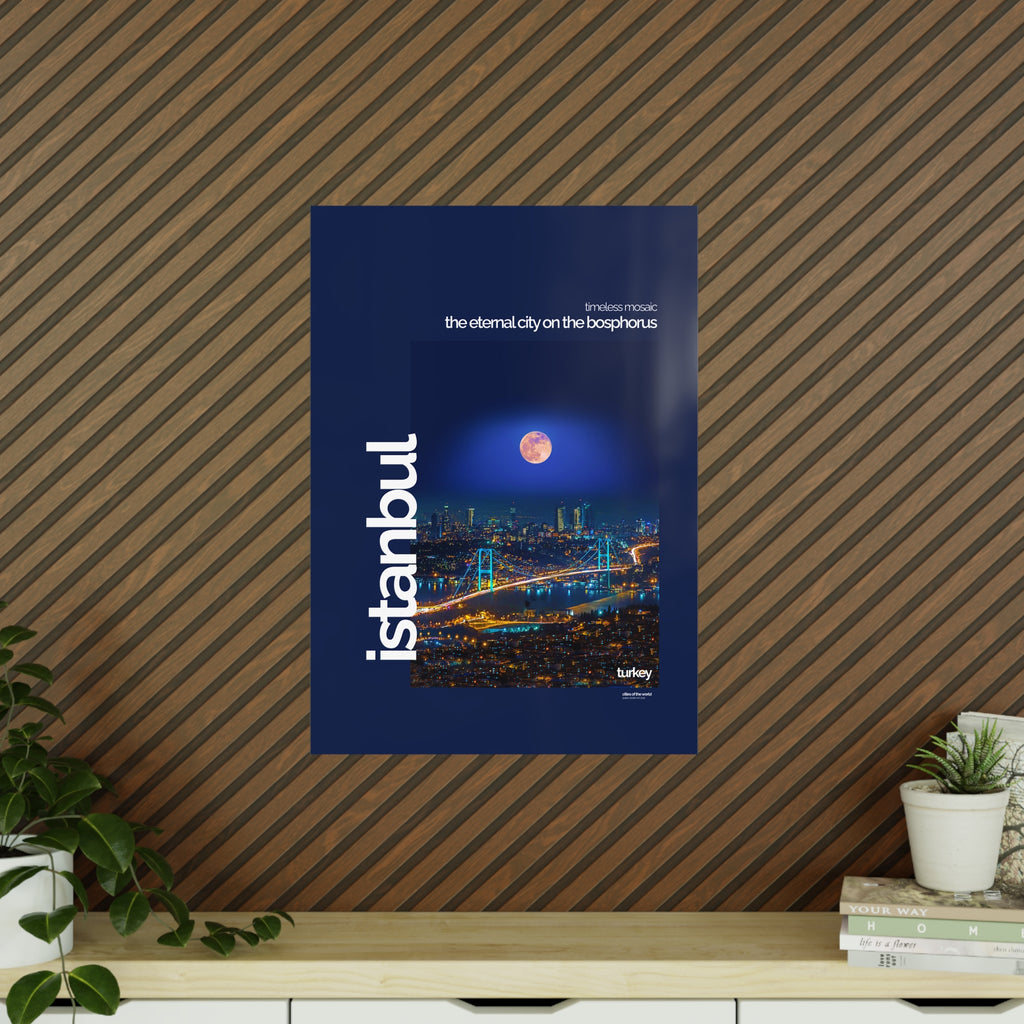 Istanbul Photopaper Poster