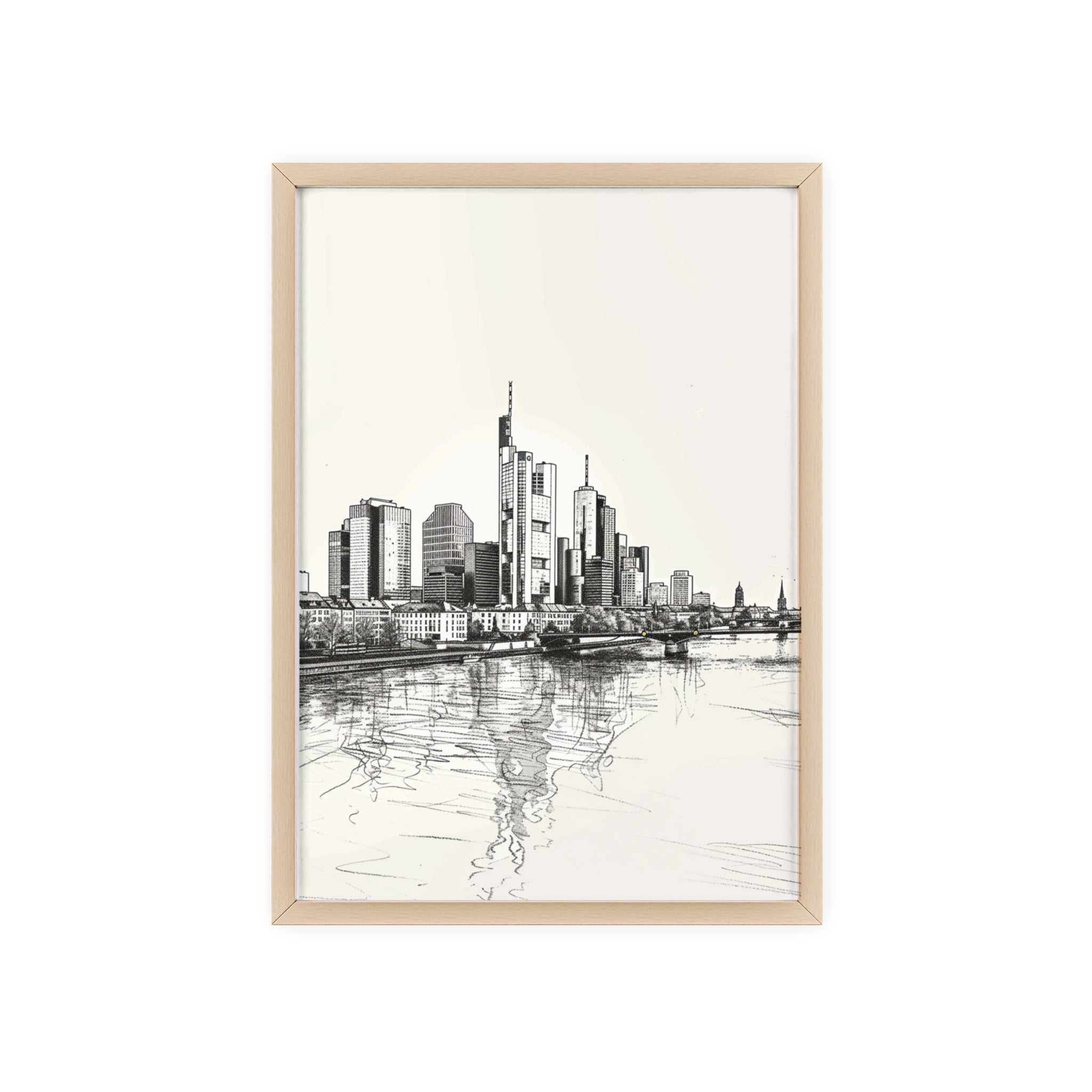 Framed Cityscape Poster