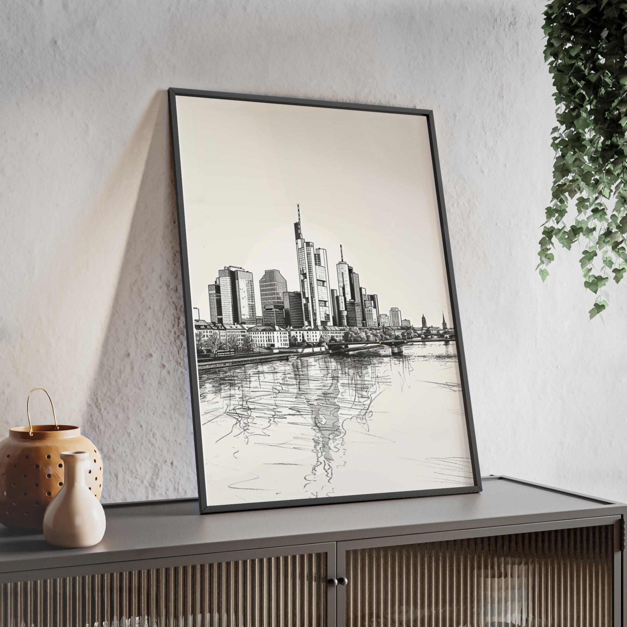 Framed Cityscape Poster