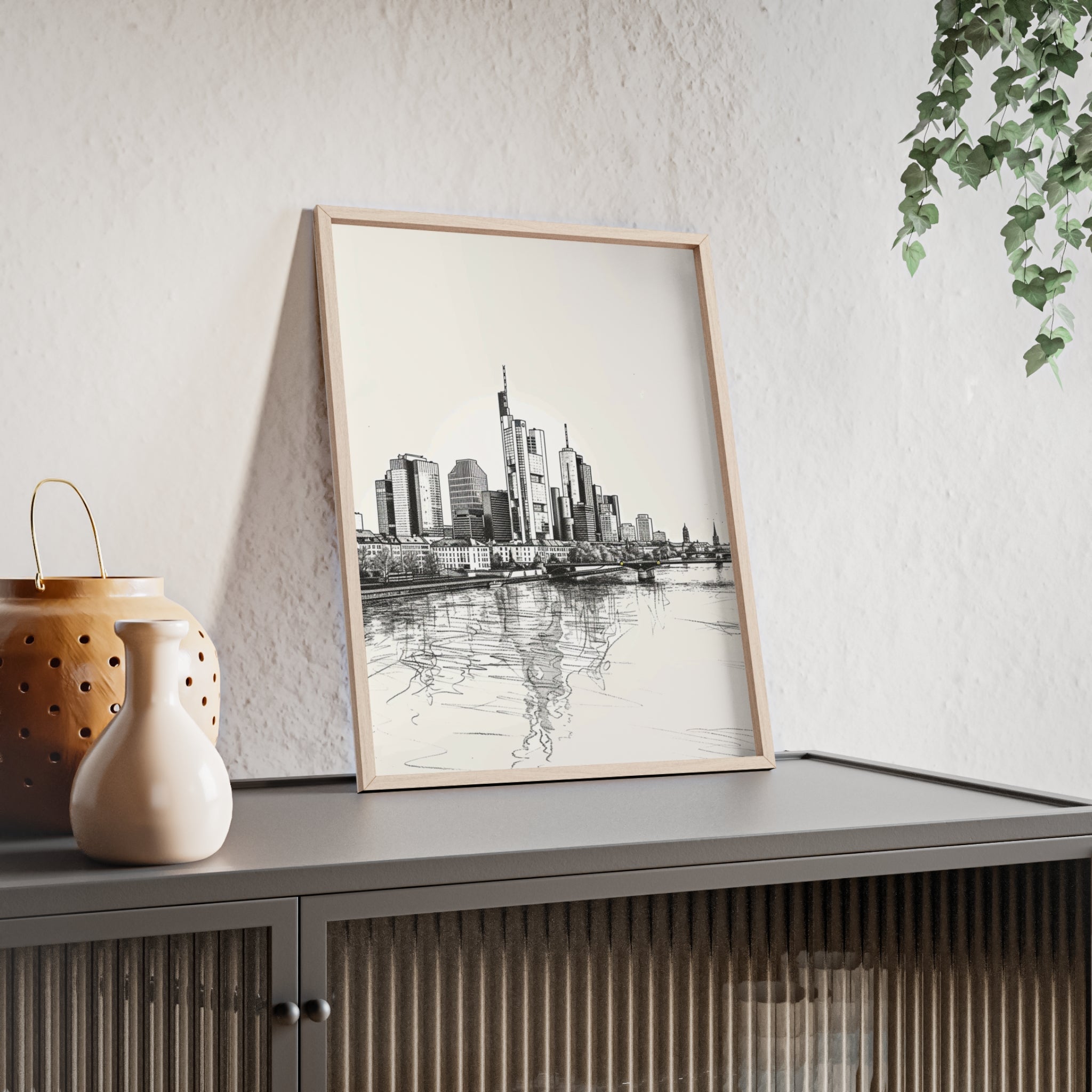 Framed Cityscape Poster