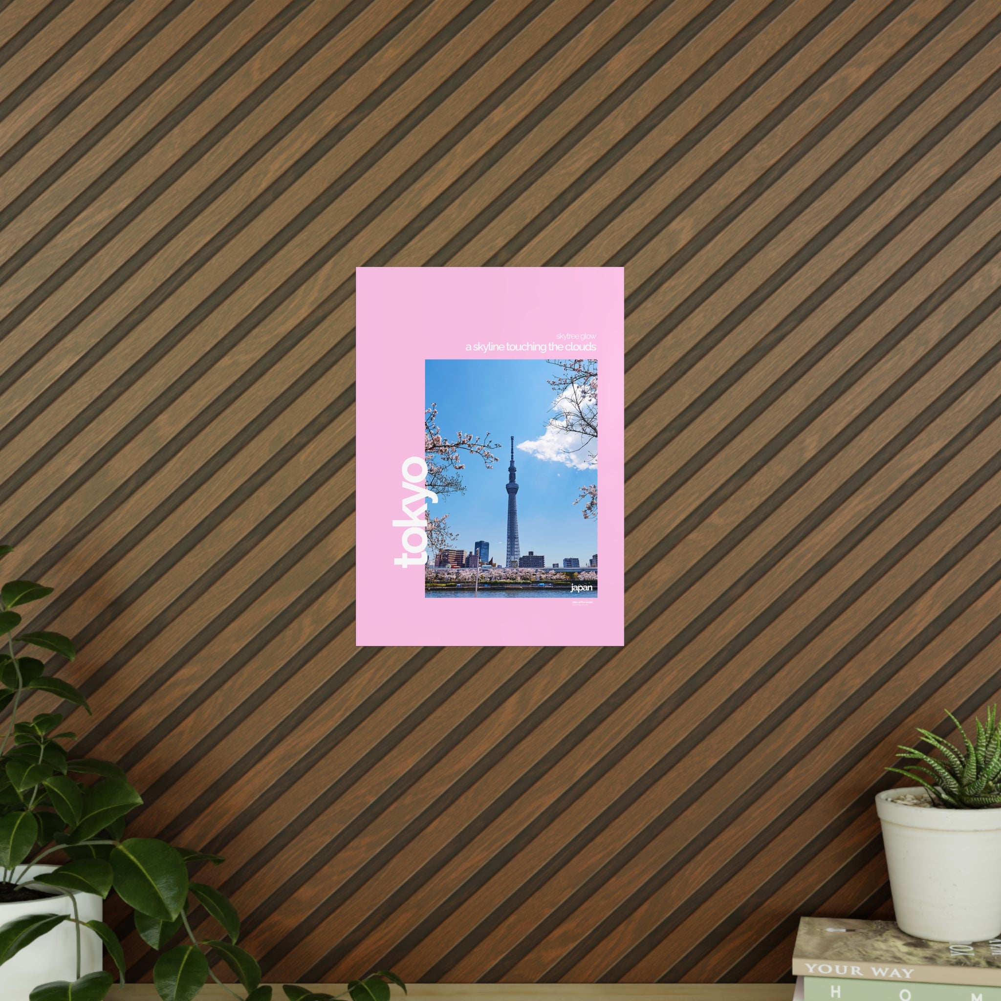 Tokyo Poster | Cities of the World | Wandkunst fuer Reisende, Sammler & Stadtliebhaber | Moderne Stadtdeko, Fotoposter