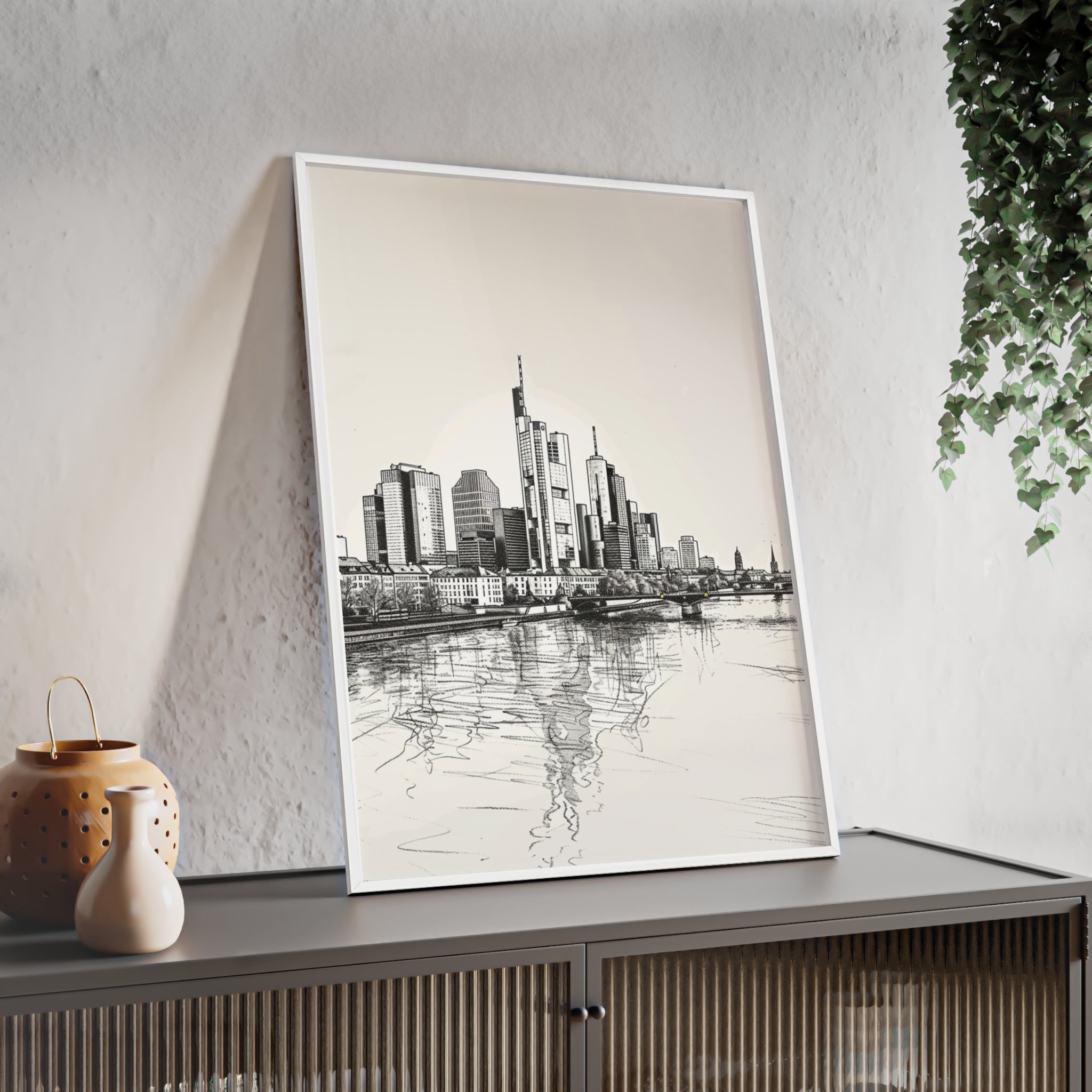 Framed Cityscape Poster