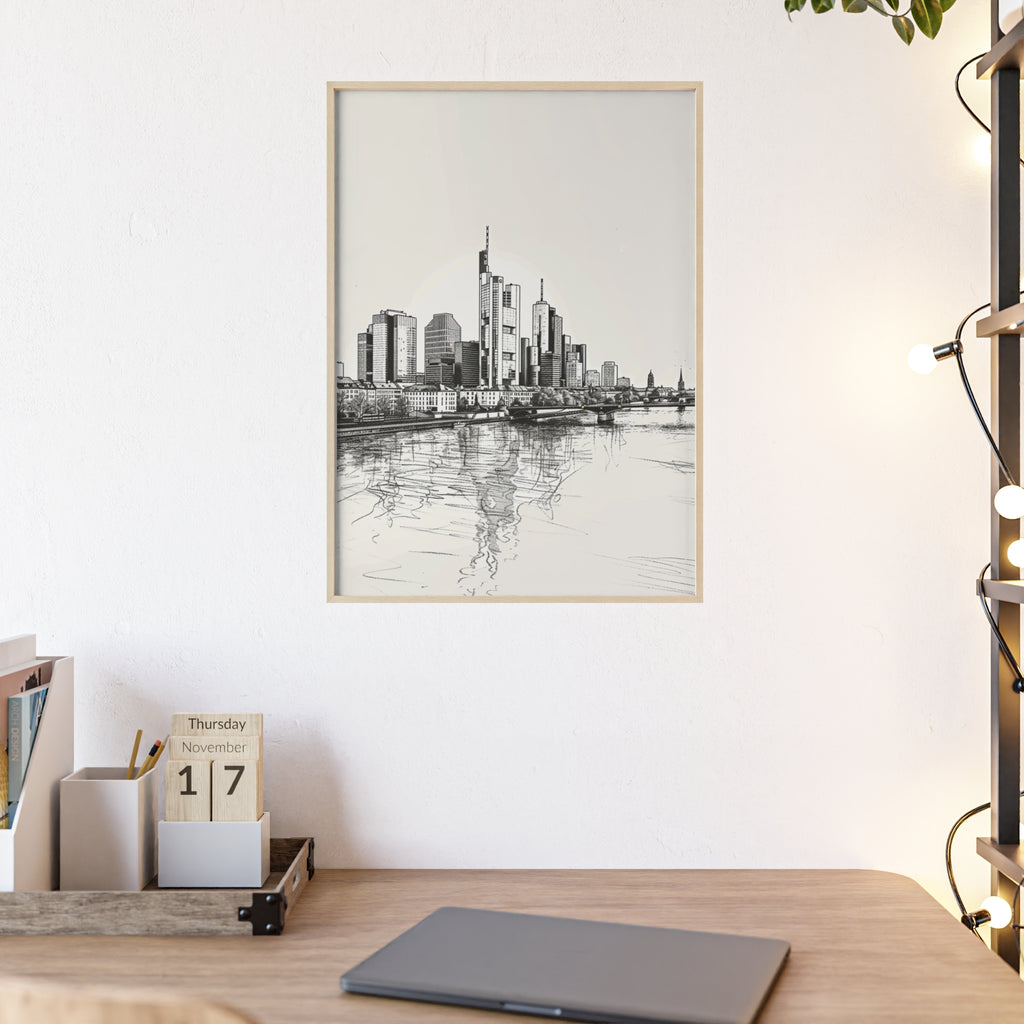 Framed Cityscape Poster