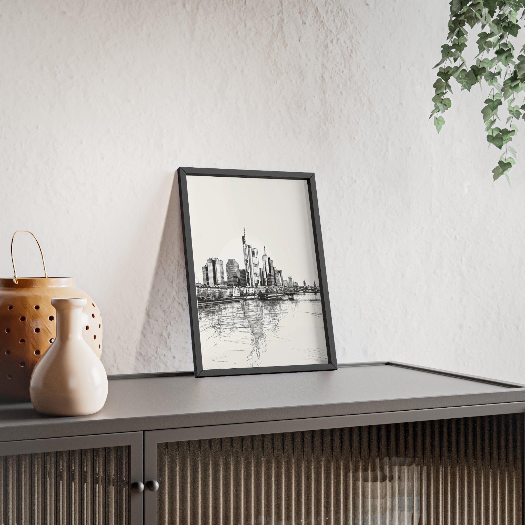 Framed Cityscape Poster