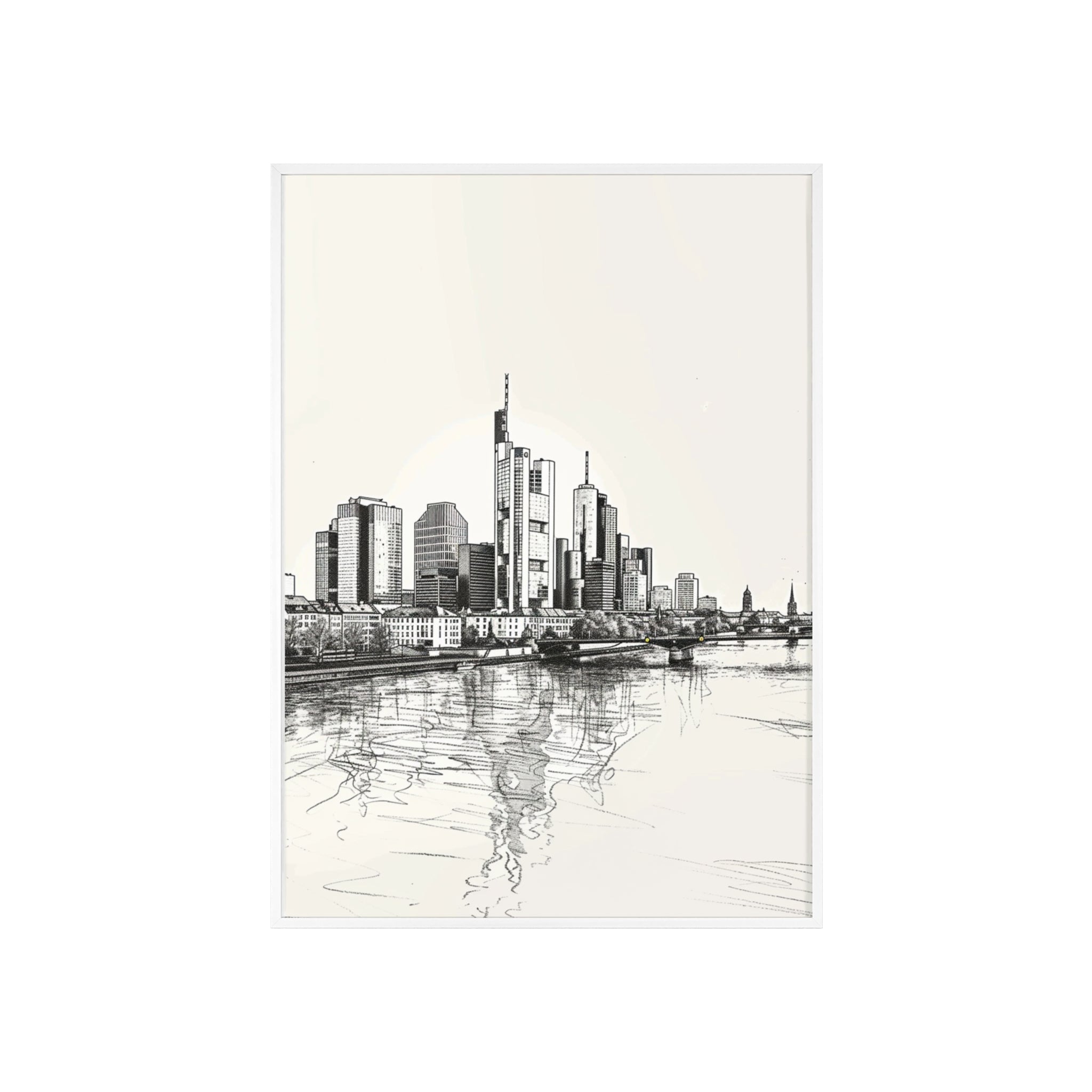 Framed Cityscape Poster