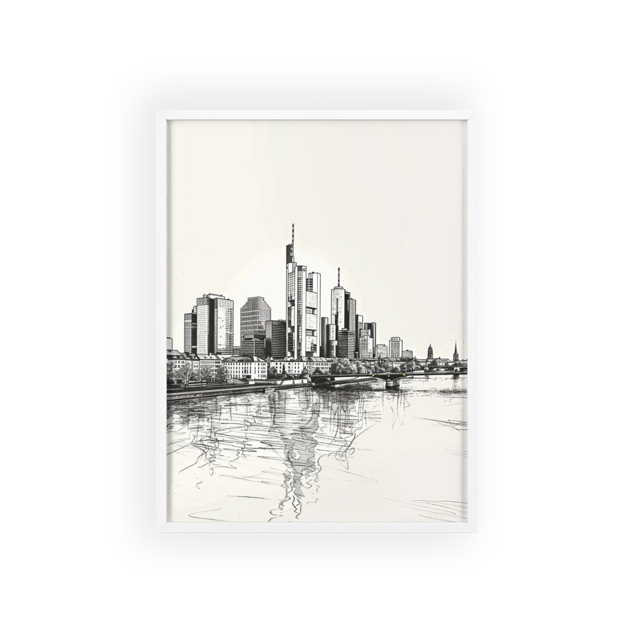 Framed Cityscape Poster