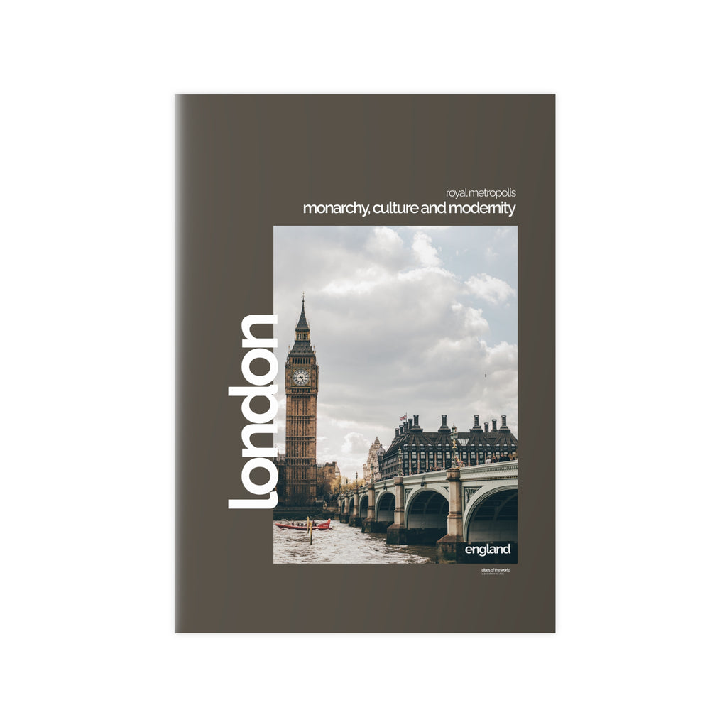 London Poster | Cities of the World | Wandkunst fuer Reisende, Sammler & Stadtliebhaber | Moderne Stadtdeko, Fotoposter