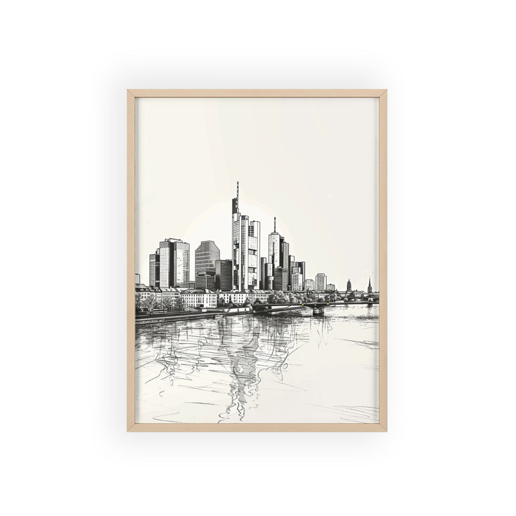 Framed Cityscape Poster