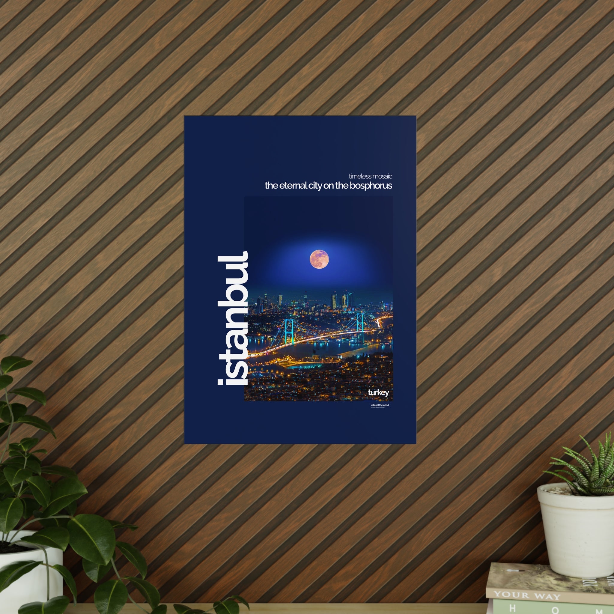 Istanbul Photopaper Poster