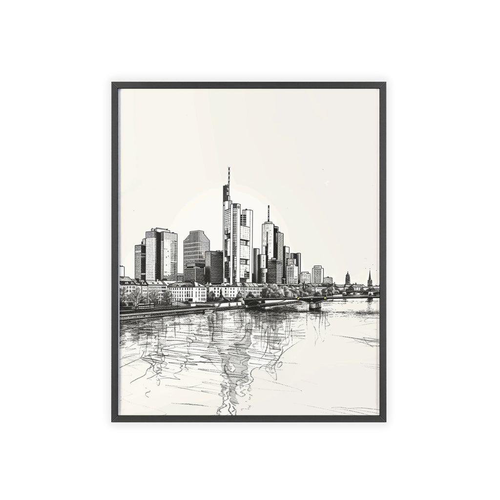 Framed Cityscape Poster
