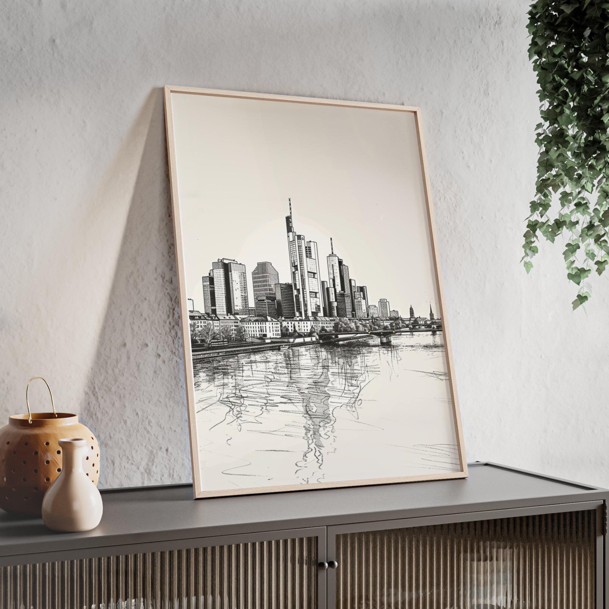 Framed Cityscape Poster
