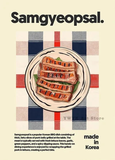 Asian Food Leinwandbild – Poster mit Ramen & Hot Pot für Wohnraumdeko