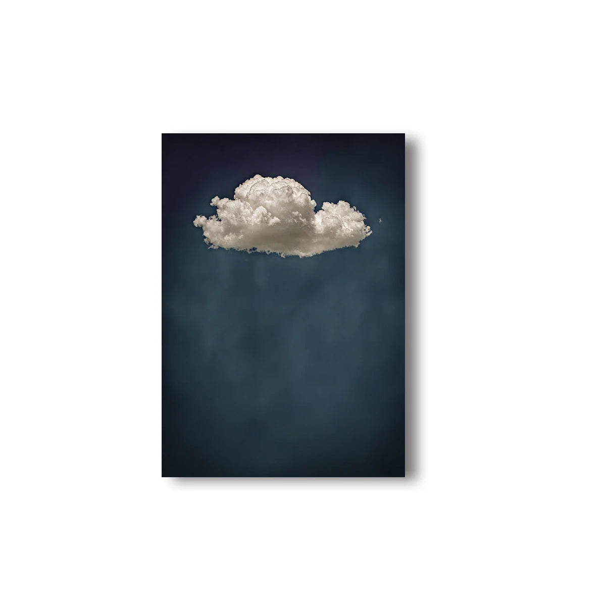 Abstract Blue Cloud – ‘Maximum Compromise’ Leinwandbild